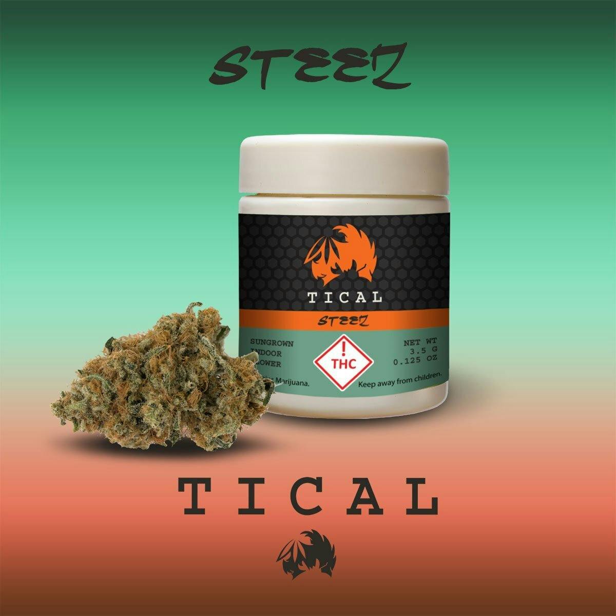 TICAL Steez Eighth Flower (3.5 G) - image 1