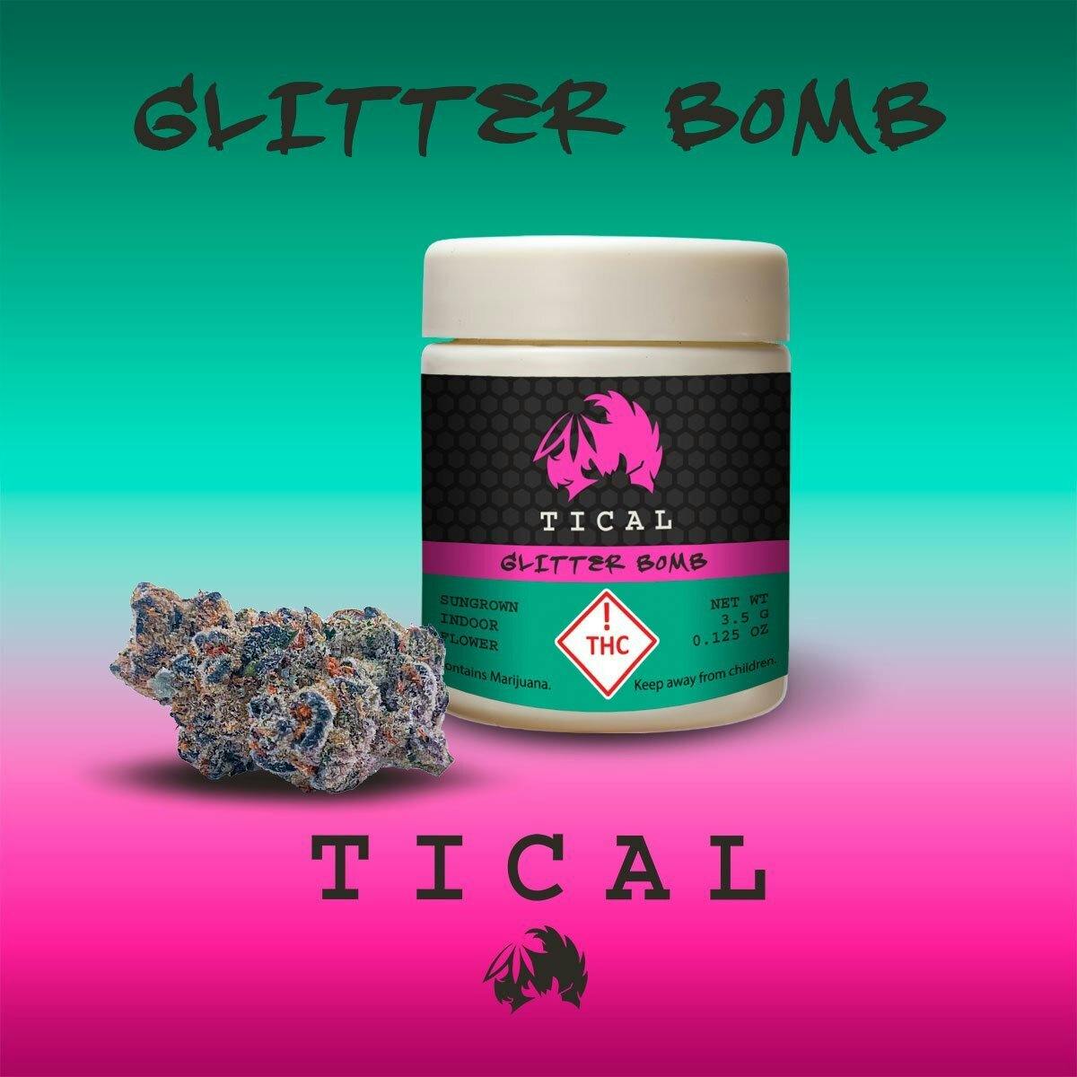 TICAL Glitter Bomb Eighth Flower (3.5 G) - image 1