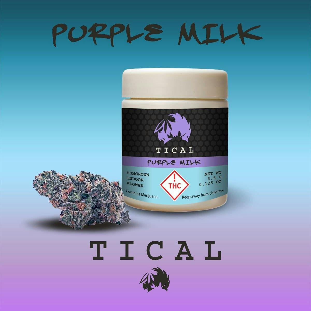 TICAL Purple Milk Eighth Flower (3.5 G) - image 1