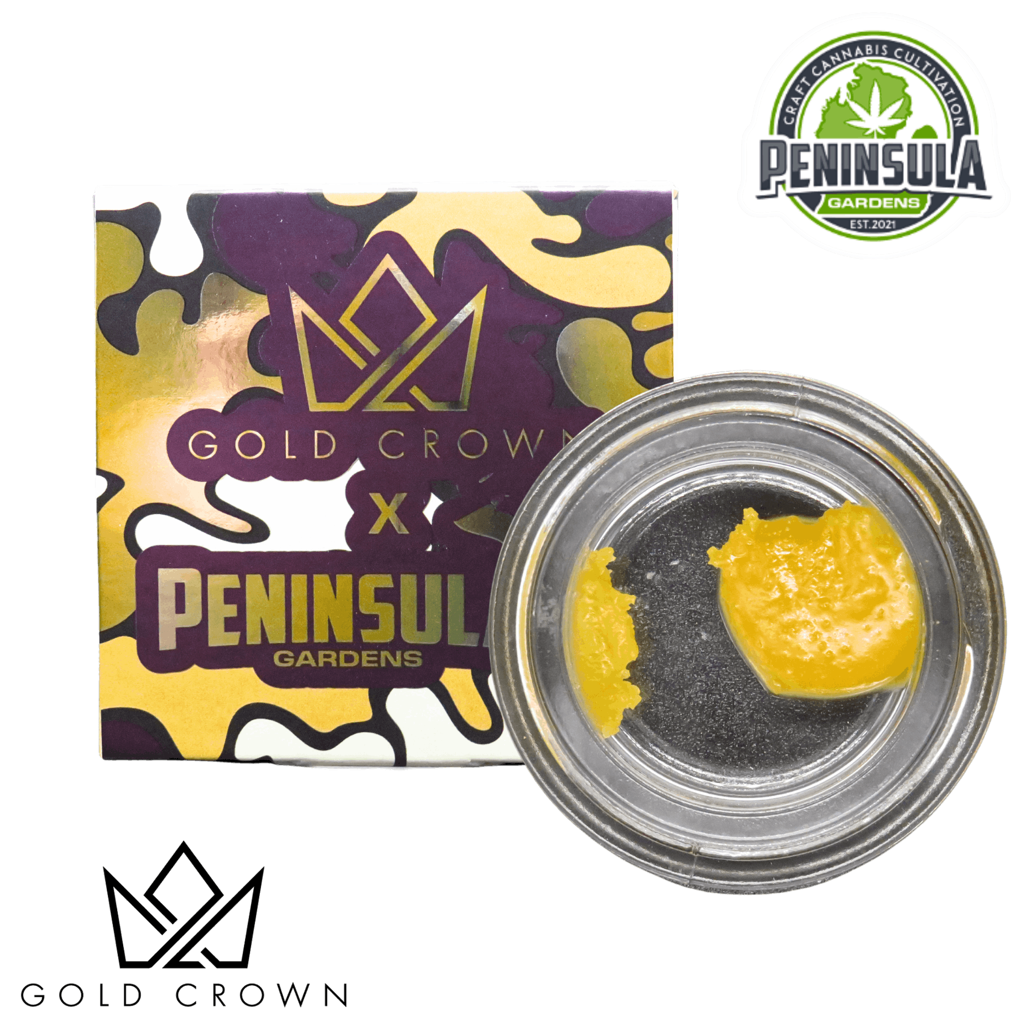 Cured Budder (1g)- Peninsula Gardens x Gold Crown - Dual OG - image 1