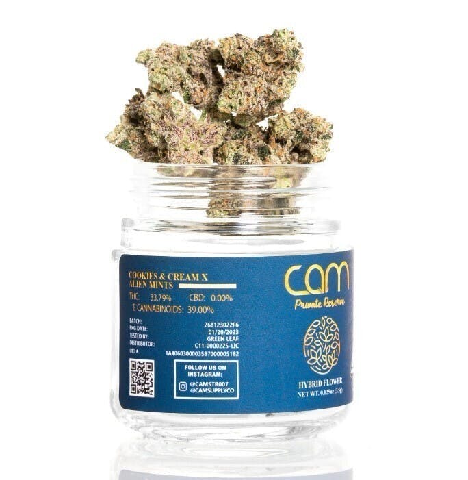 CAM | Private Reserve Cookies & Cream X Alien Mints (3.5g) - image 1