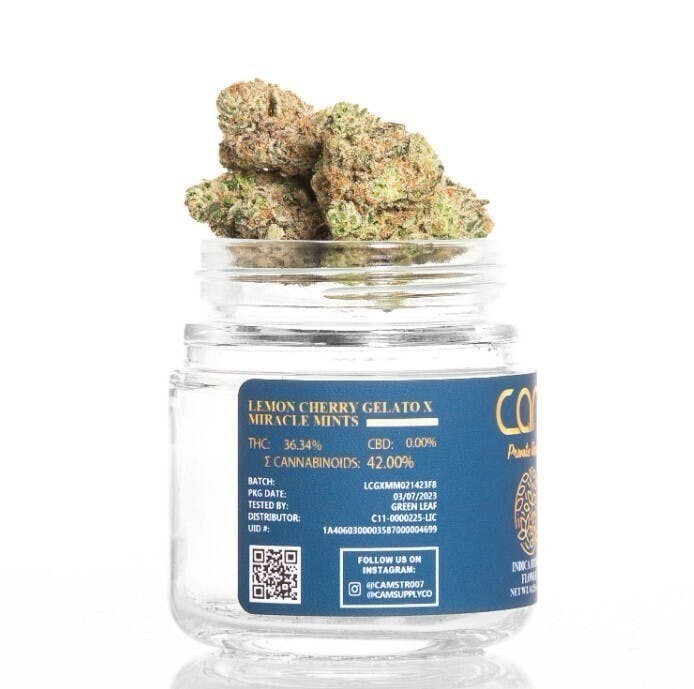 CAM | Private Reserve Lemon Cherry Gelato x Miracle Mints (3.5g) - image 1