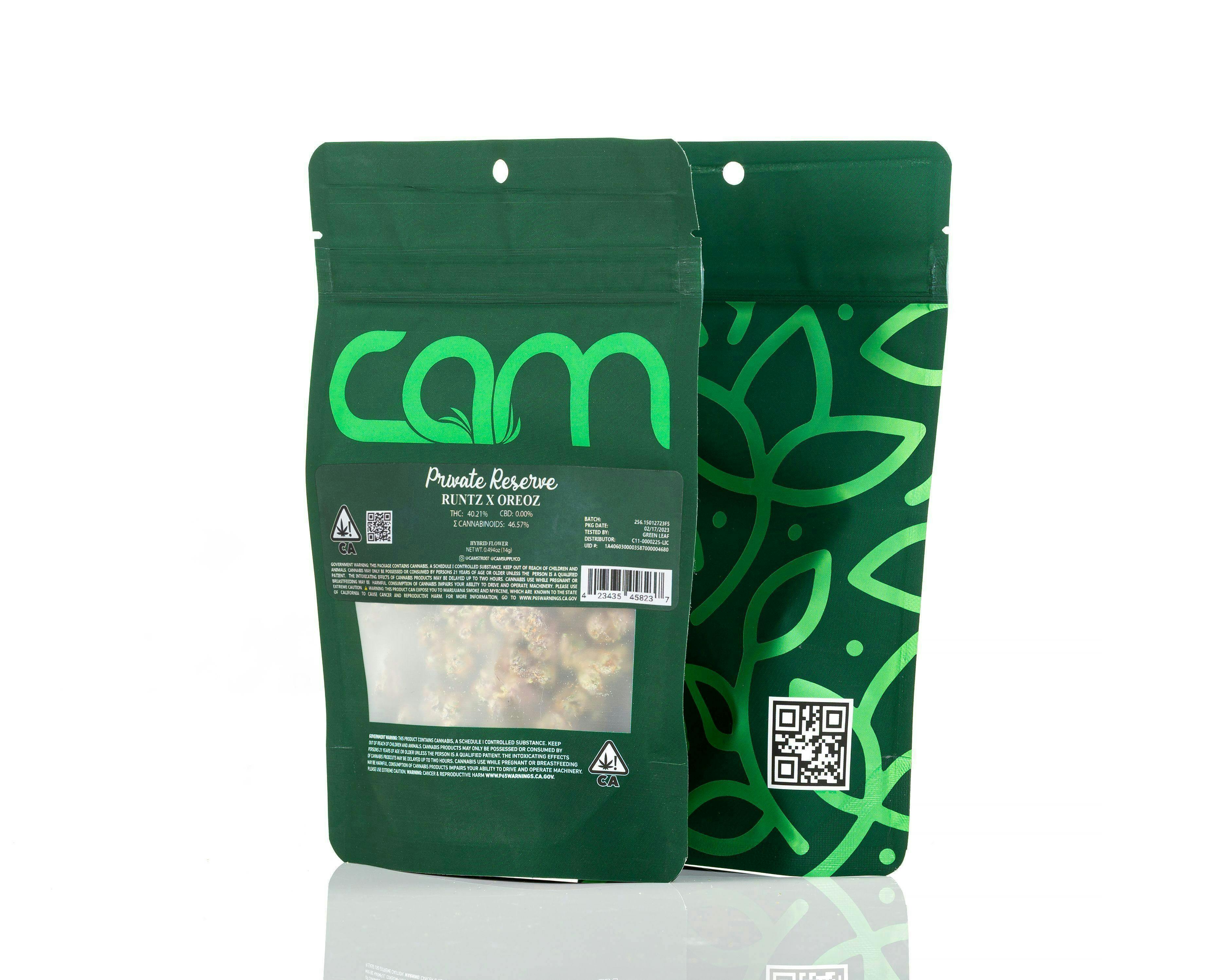 CAM | Private Reserve Runtz x Oreoz (14g) - image 1