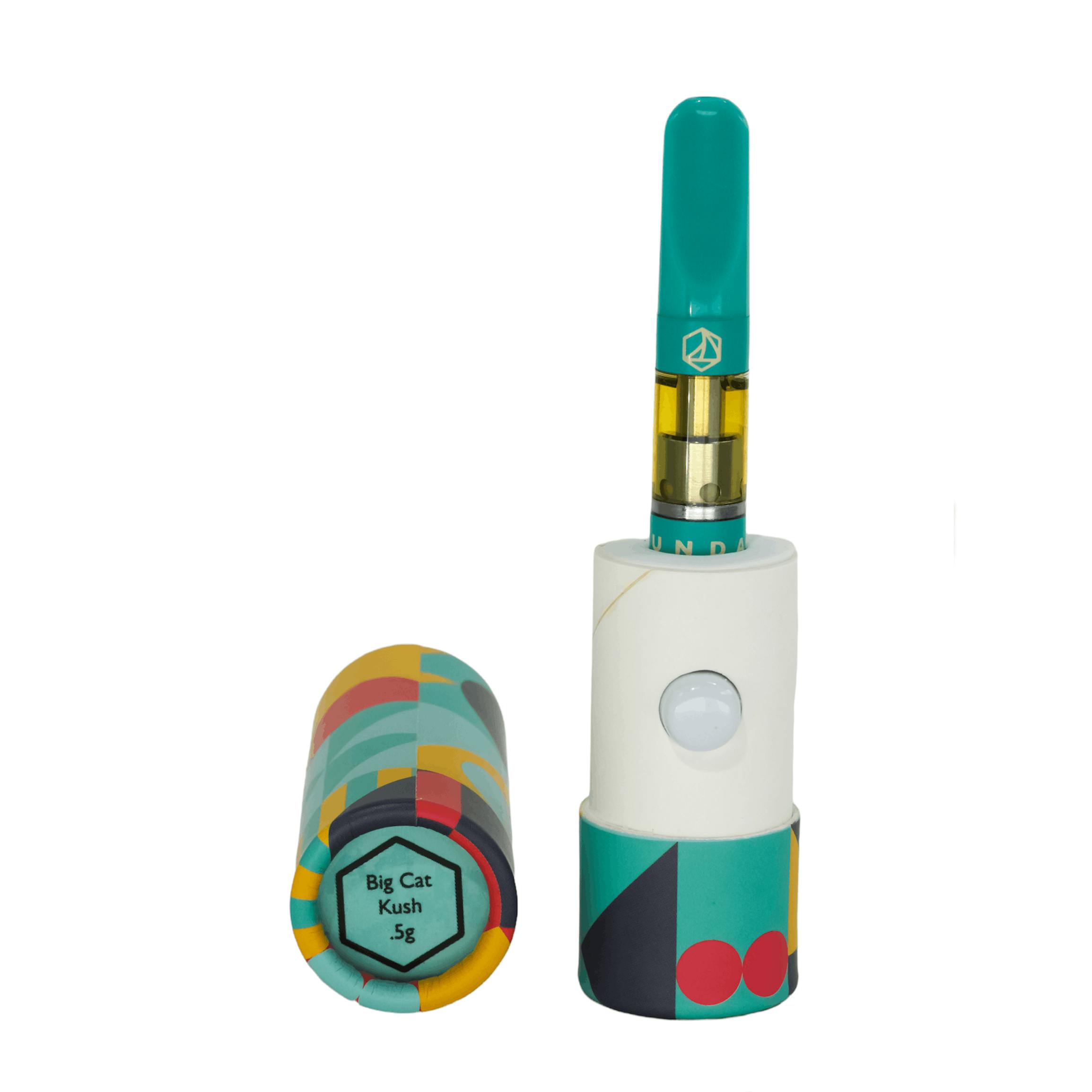 0.5g Cured Resin Cartridge Big Cat Kush - image 1