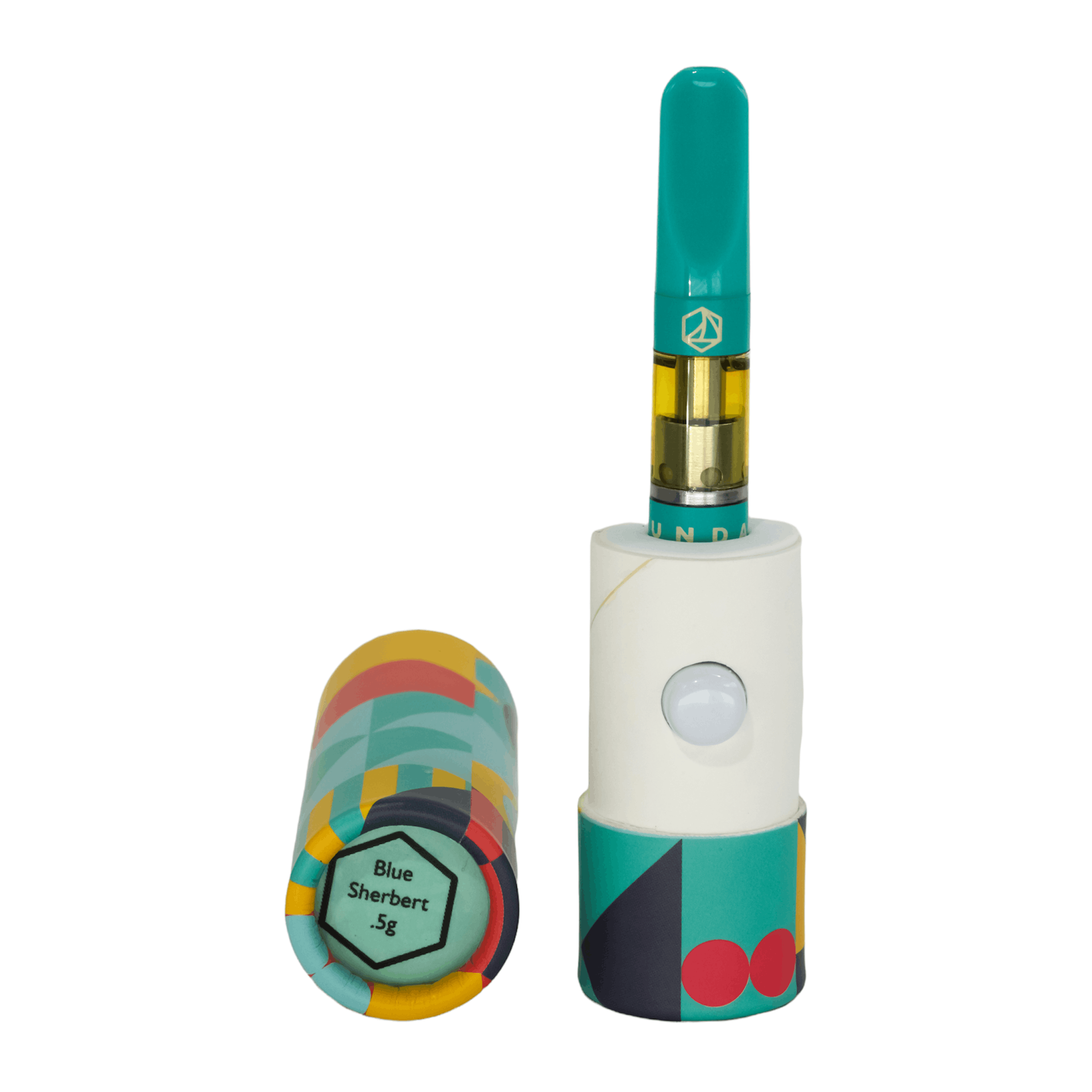 0.5g Cured Resin Cartridge Blue Sherbet - image 1