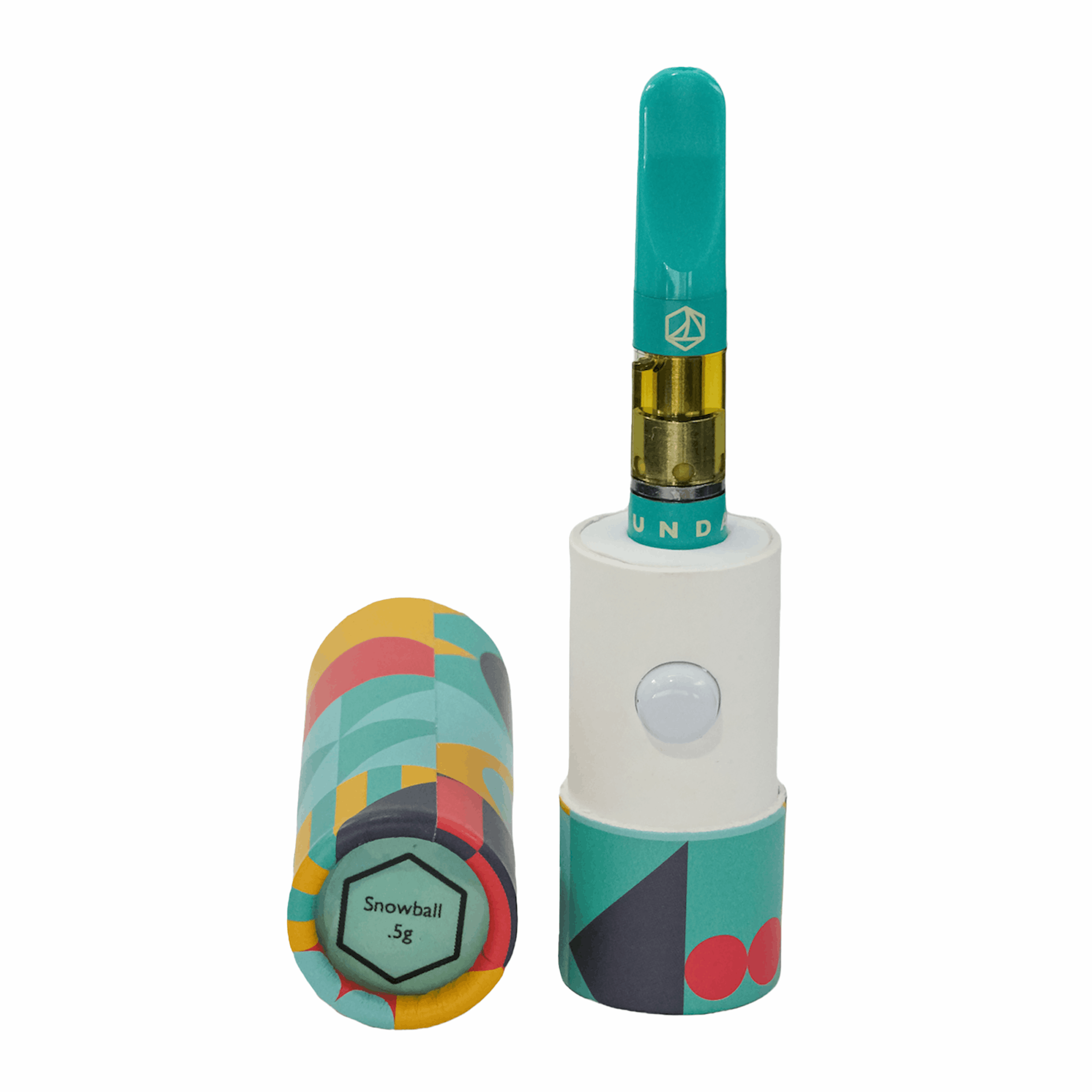 0.5g Cured Resin Cartridge Snowball - image 1