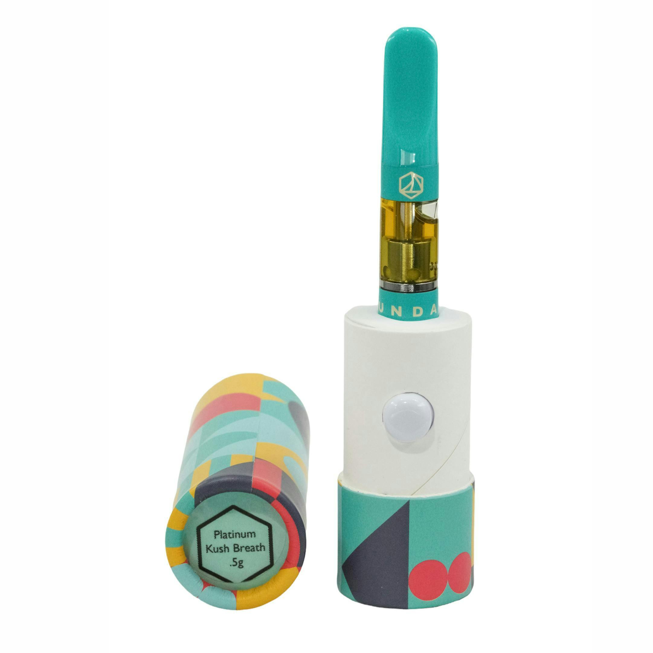 0.5g Live Resin Cartridge Platinum Kush Breath - image 1