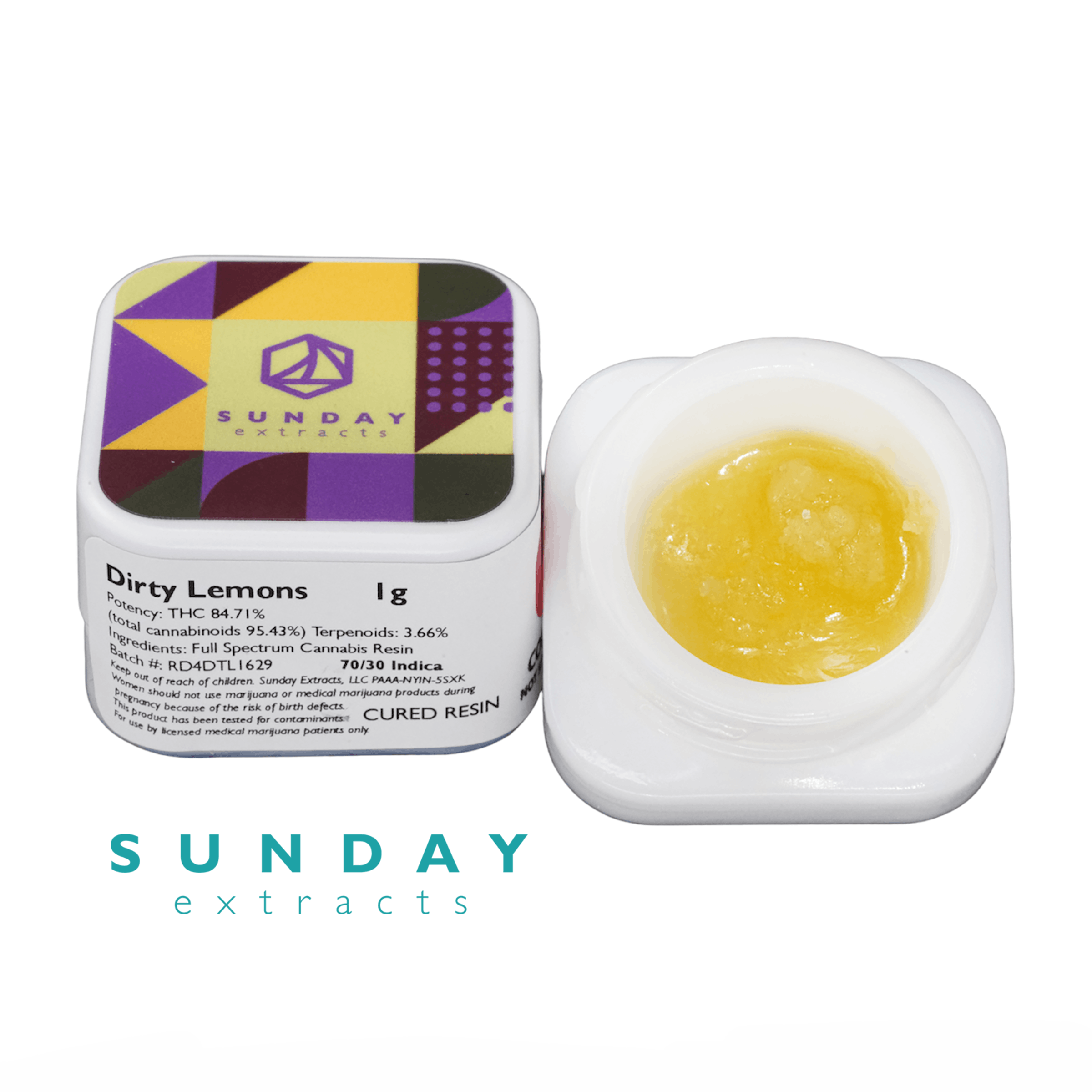 1g Concentrate Dirty Lemons - image 1