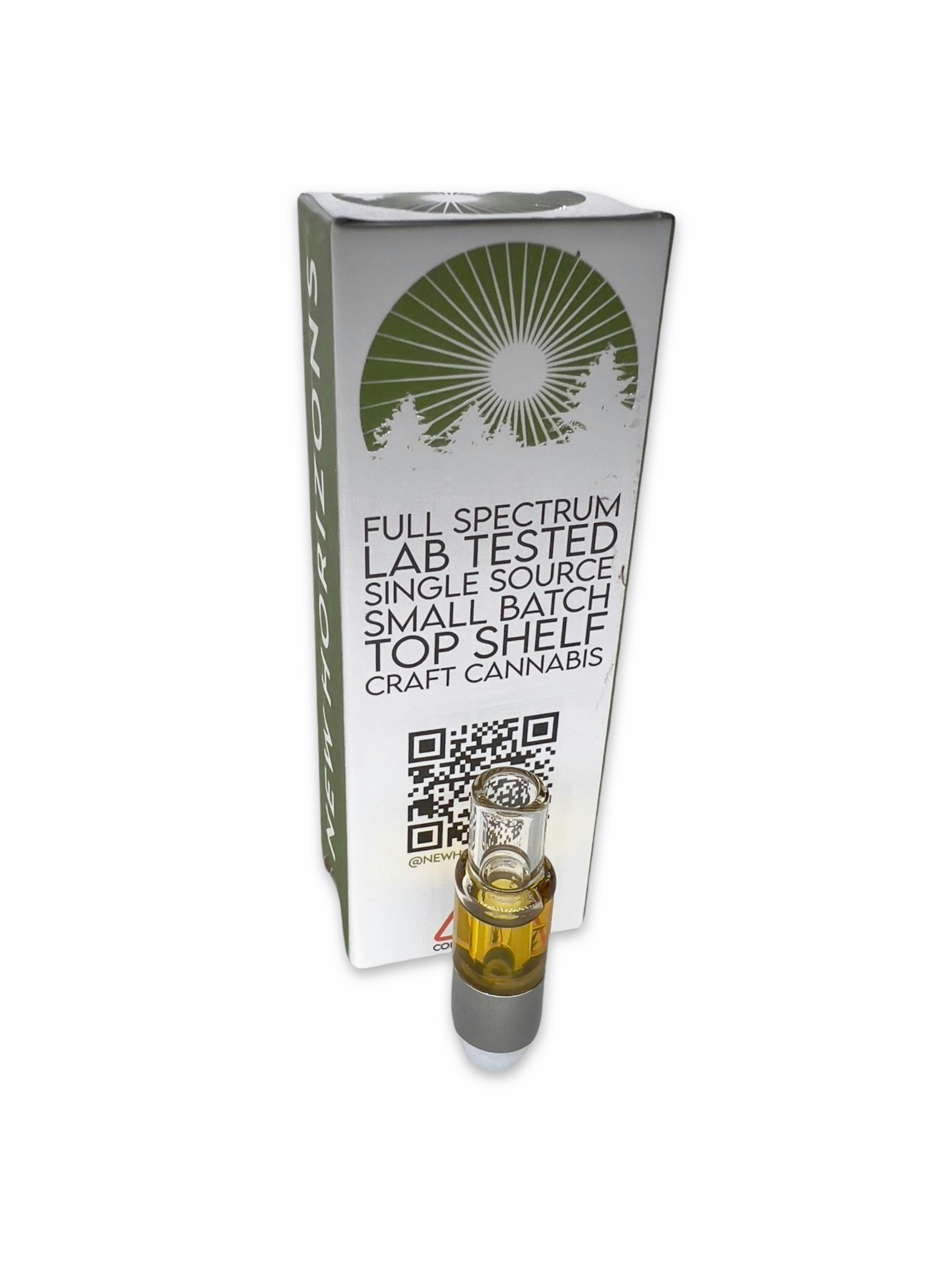 .5g Black Out Bobby Cured Resin Cartridge - New Horizons - image 1