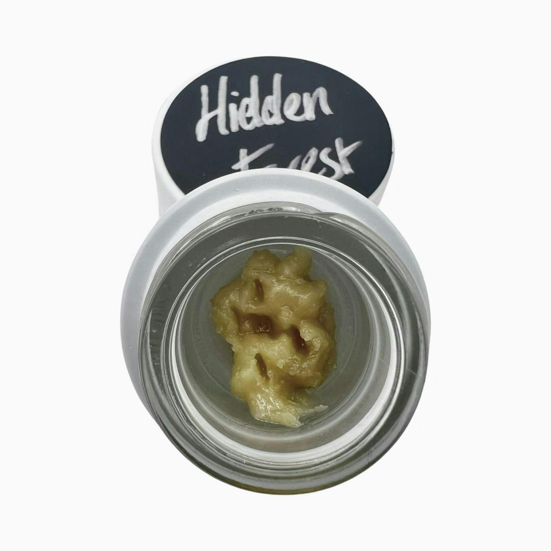 1g Banana Kiwi Rosin - Hidden Forest (DISPLAY ONLY LEFT) - image 1
