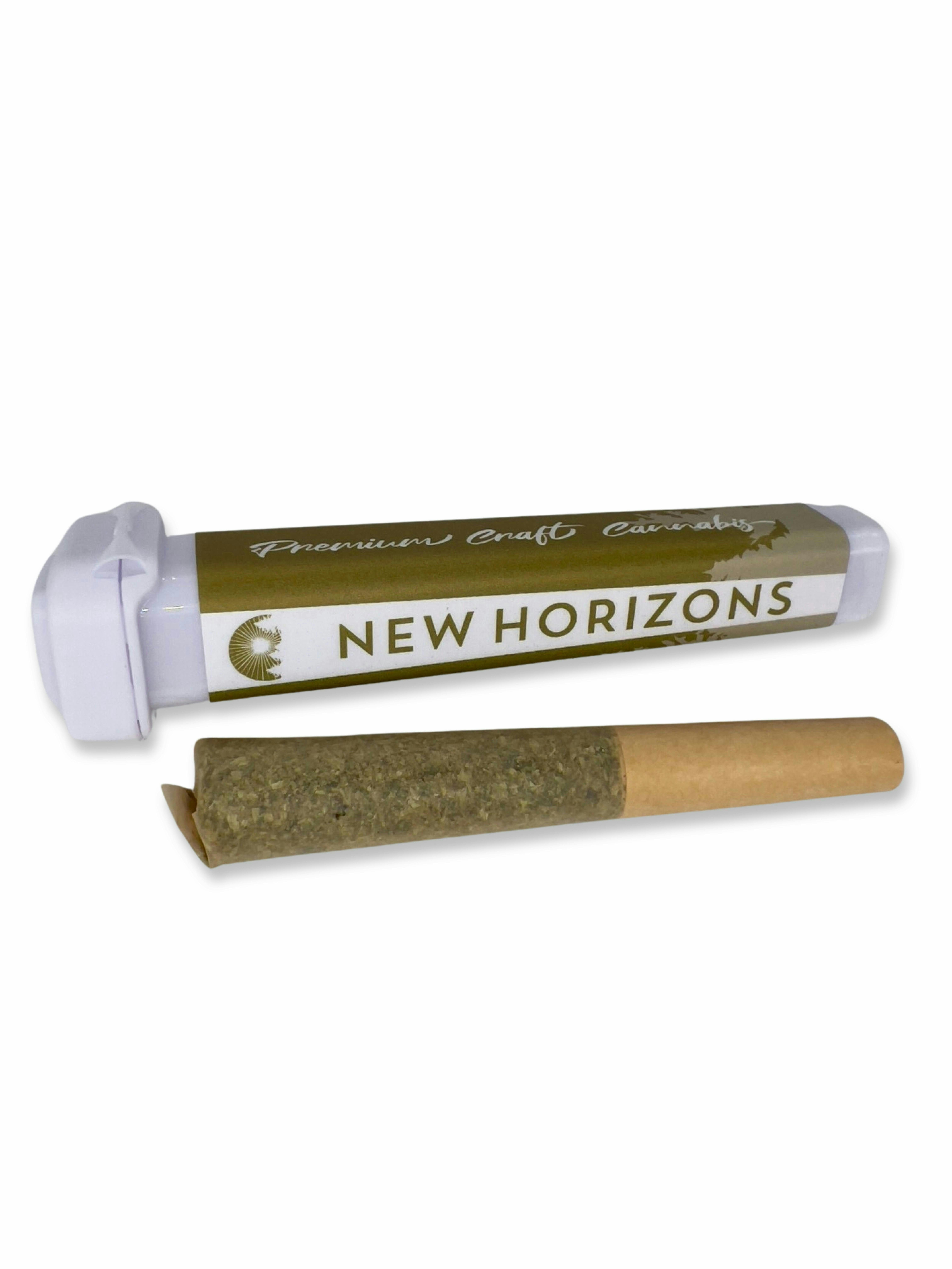 1g Cheese Cookies w/ .1g GMO Rosin Pearl Pre Roll - New Horizons - image 1
