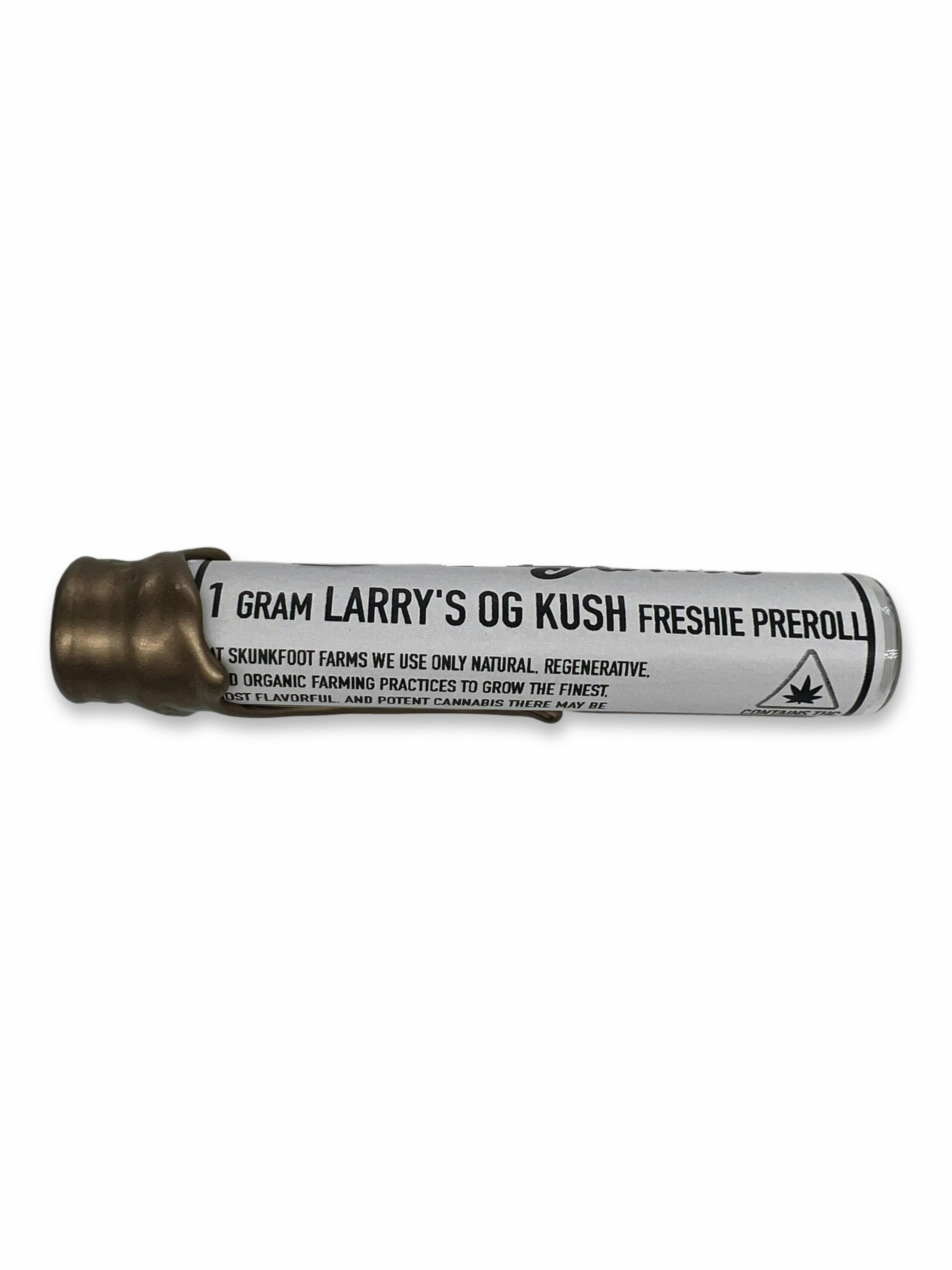 1g Larry's OG Kush Pre-Roll - Skunkfoot Farms - image 1