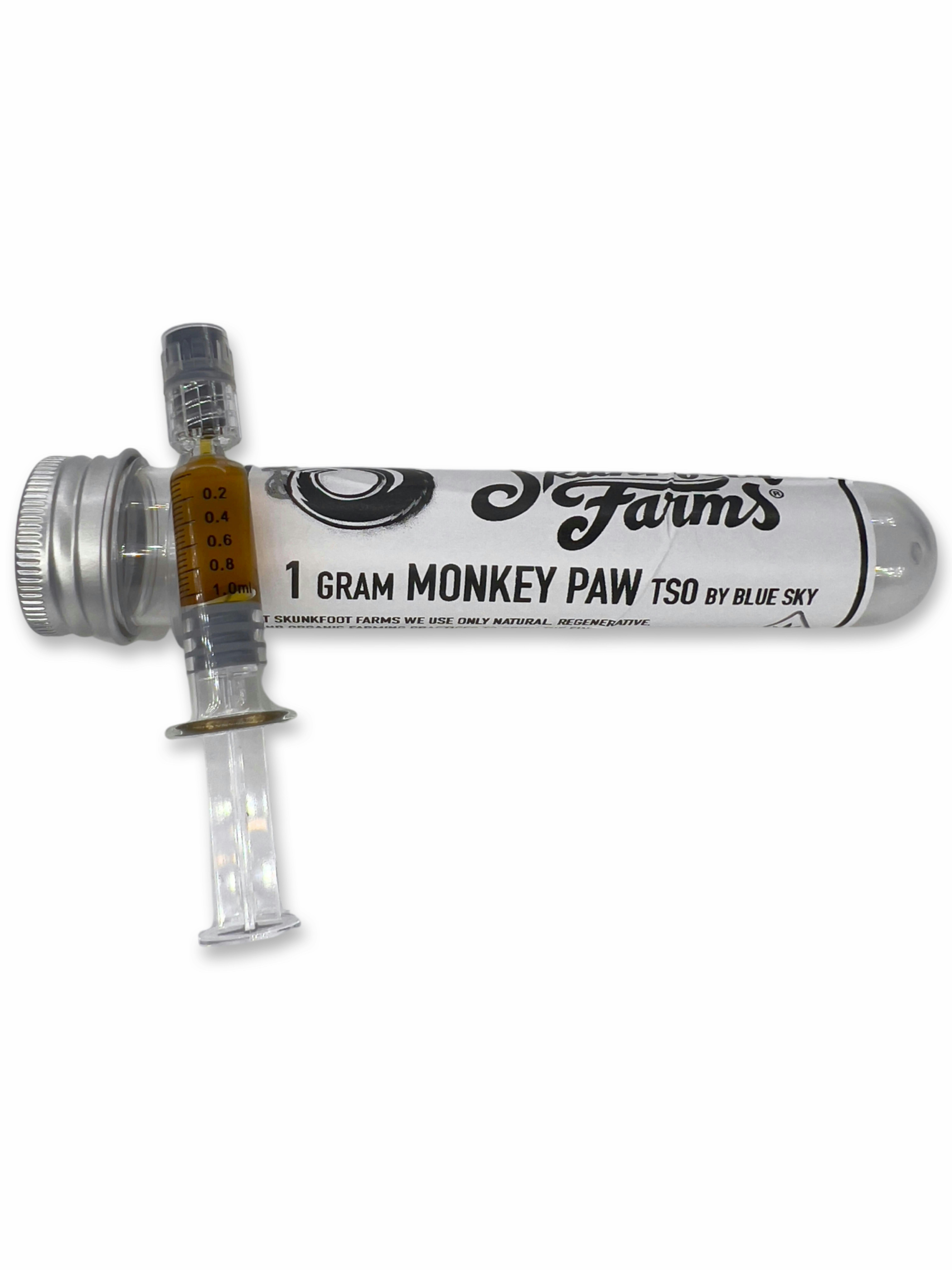 1g Monkey Paw True Spectrum Oil - Skunkfoot Farms - image 1