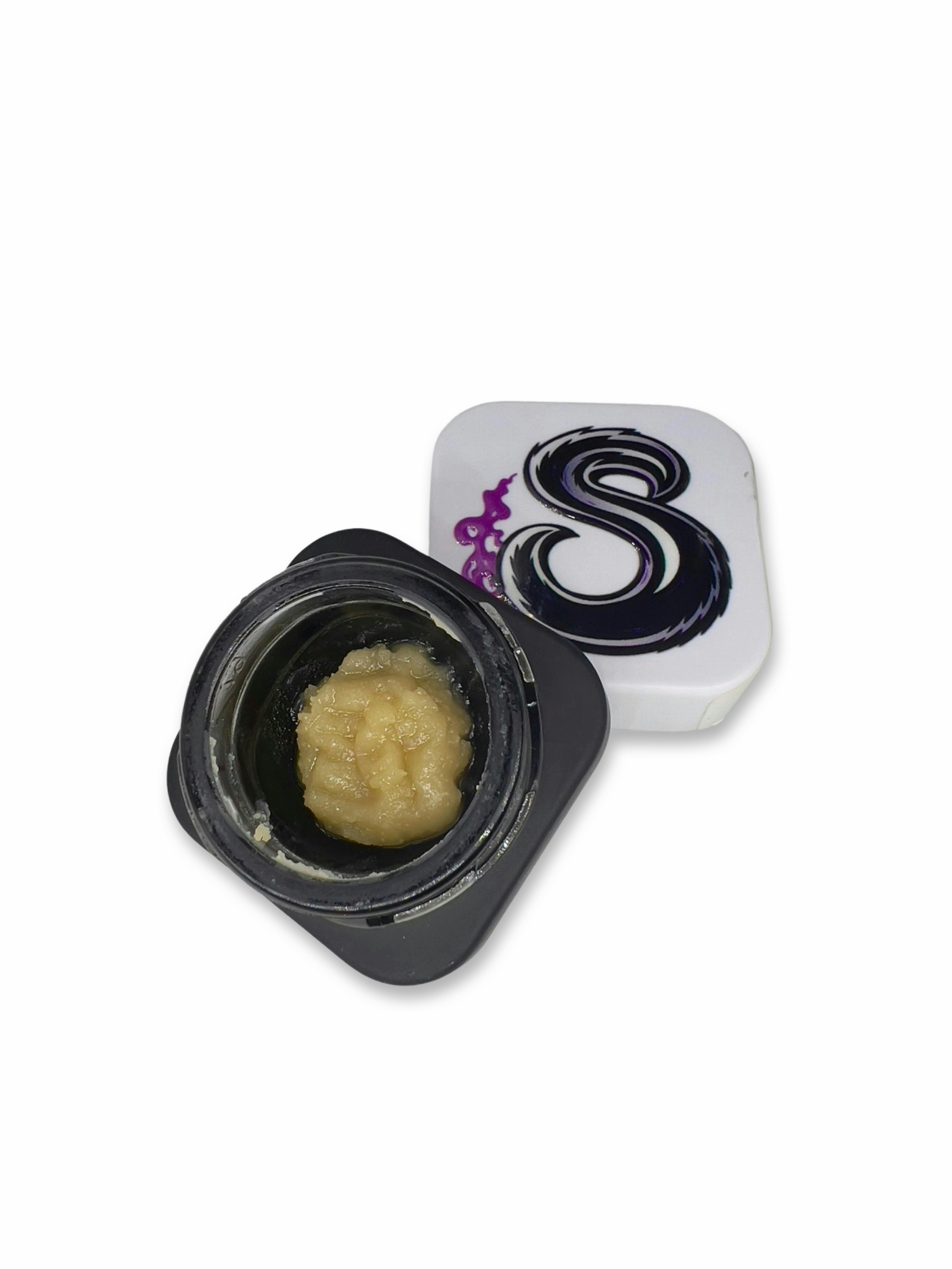 1g Platinum Kush Mints Rosin - Skunkfoot Farms - image 1