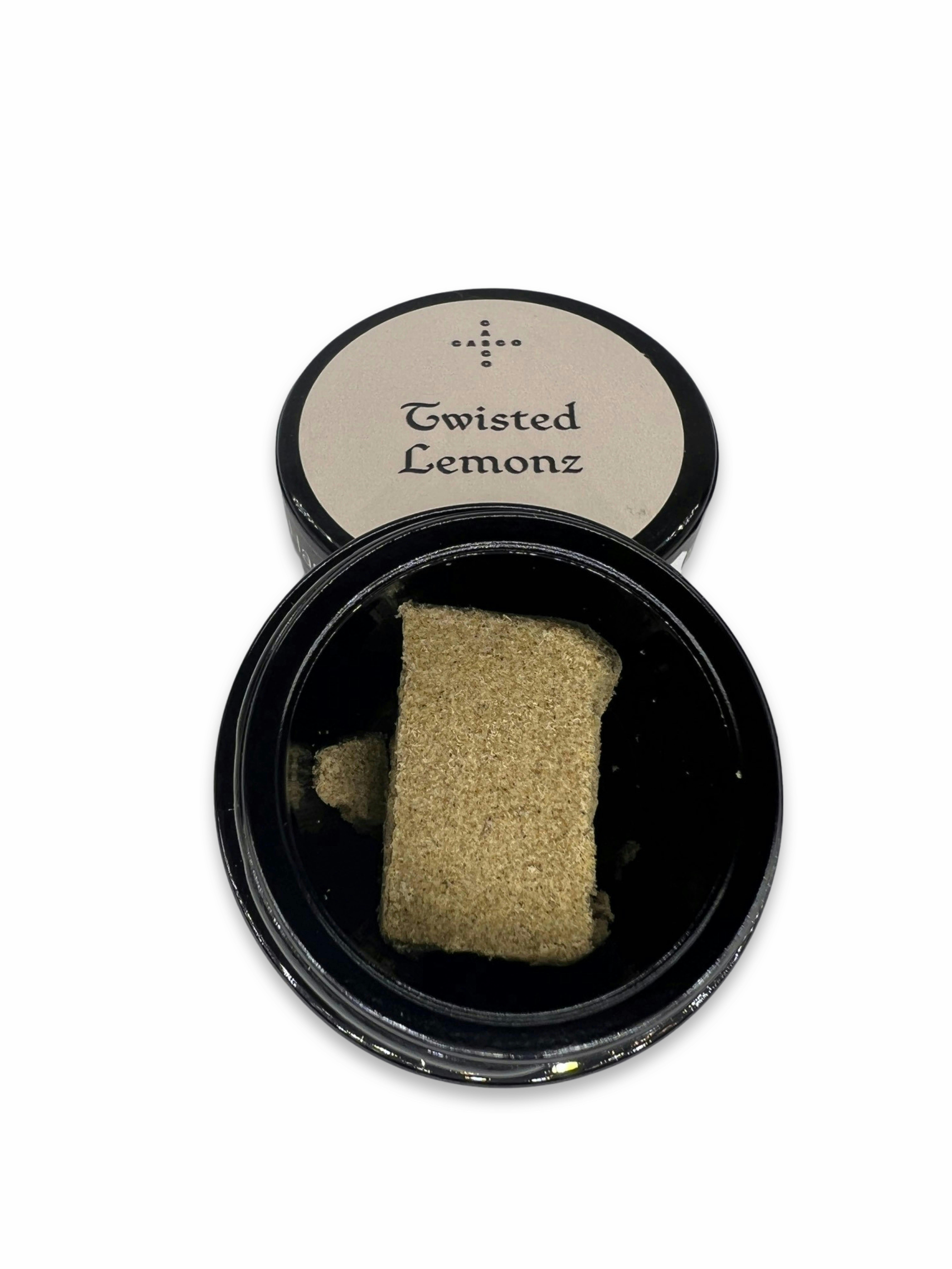 2g Twisted Lemonz Dry Sift Hash Bar - Casco Botanicals (ONE LEFT) - image 1
