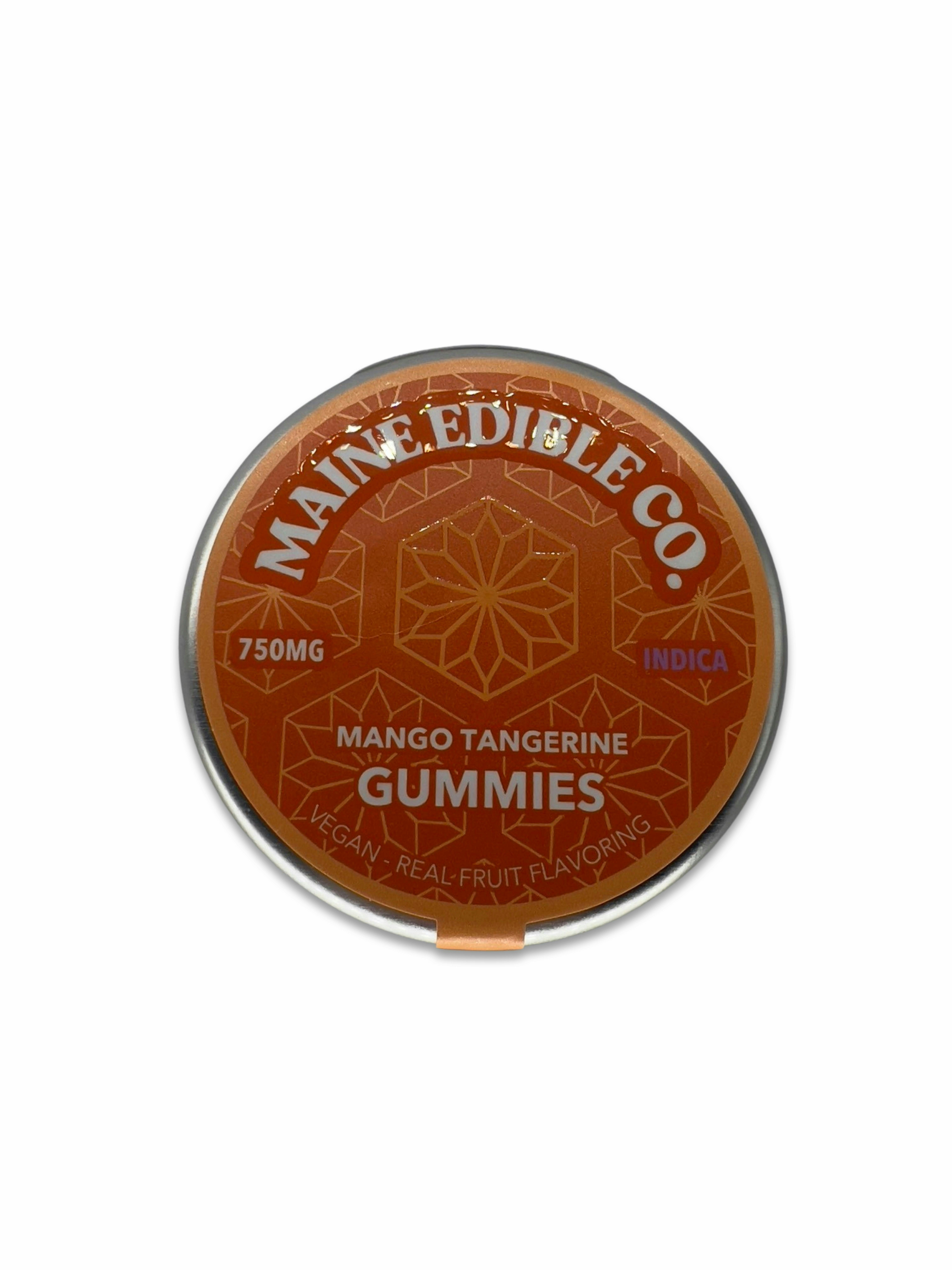 750mg Mango Tangerine Indica Gummies - The Maine Edible Co. - image 1