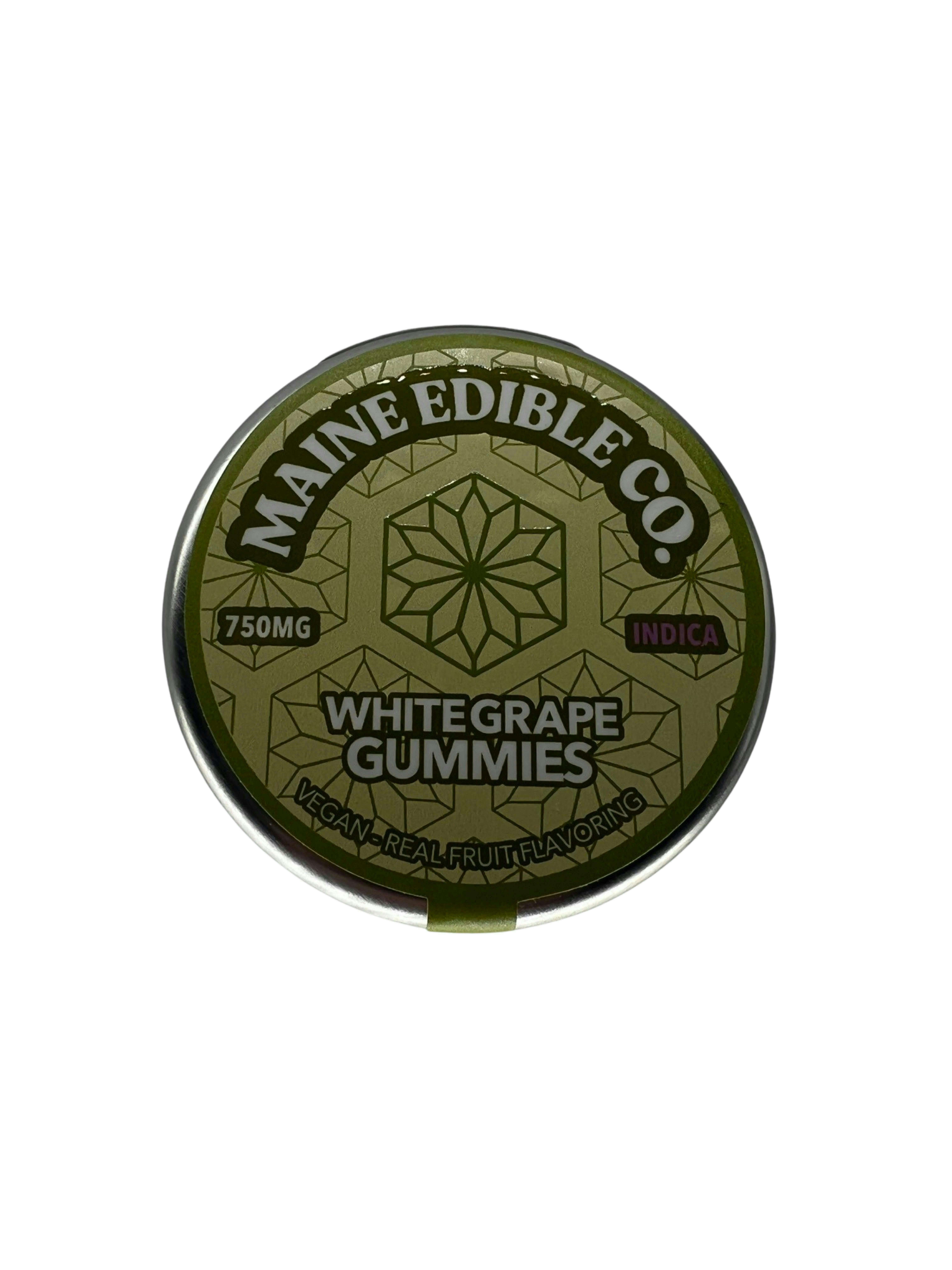 750mg White Grape Indica Gummies - The Maine Edible Co. - image 1