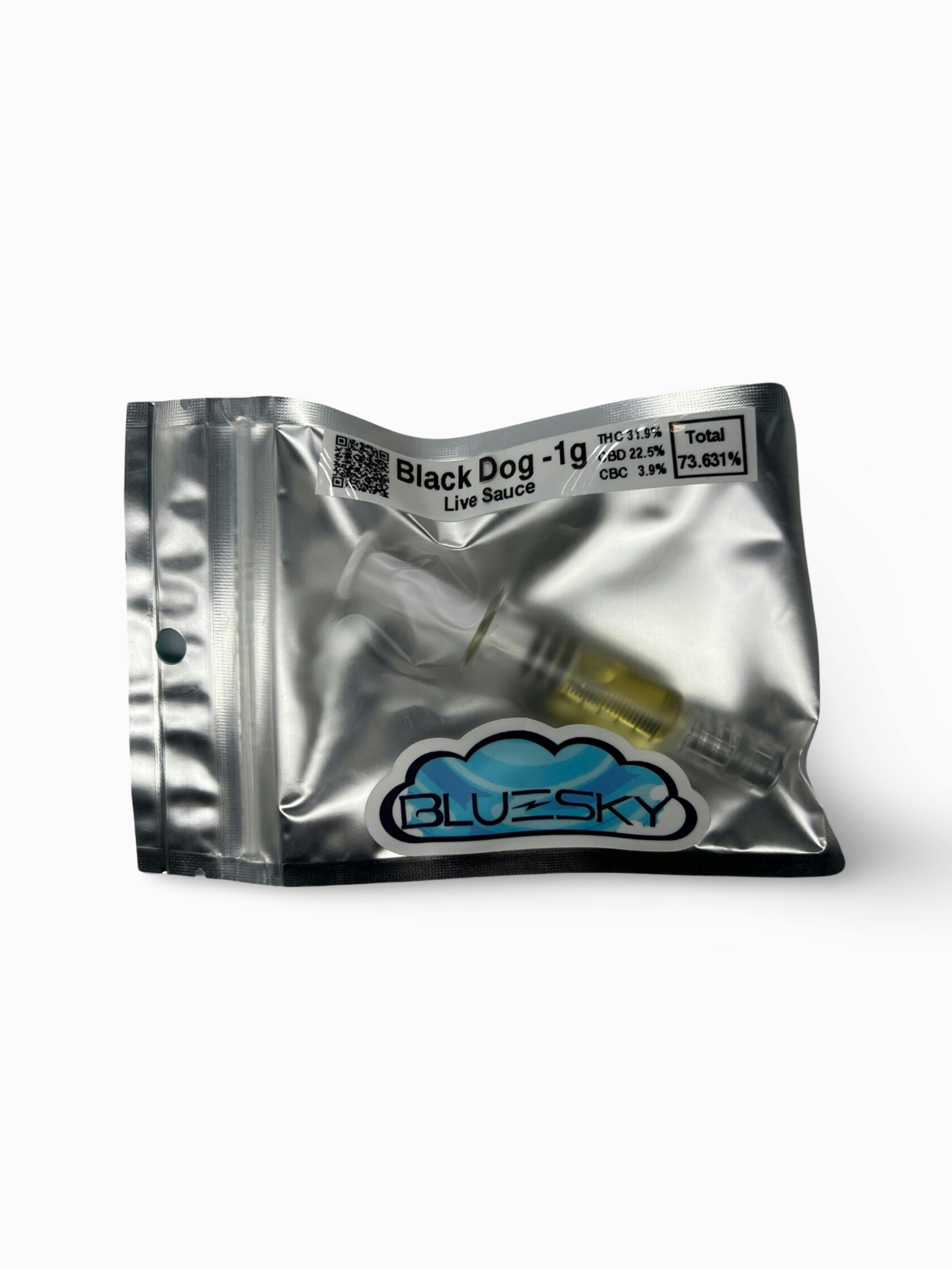 Black Dog 1g Live Sauce Syringe - Blue Sky - image 1