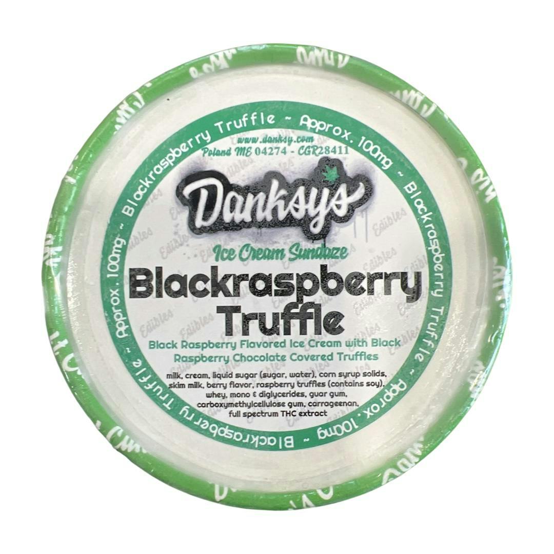 Black Raspberry Truffle 100mg Ice Cream - image 1
