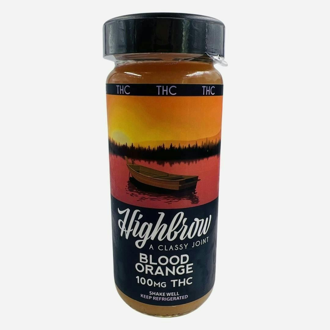 Blood Orange 100mg THC Drink - image 1