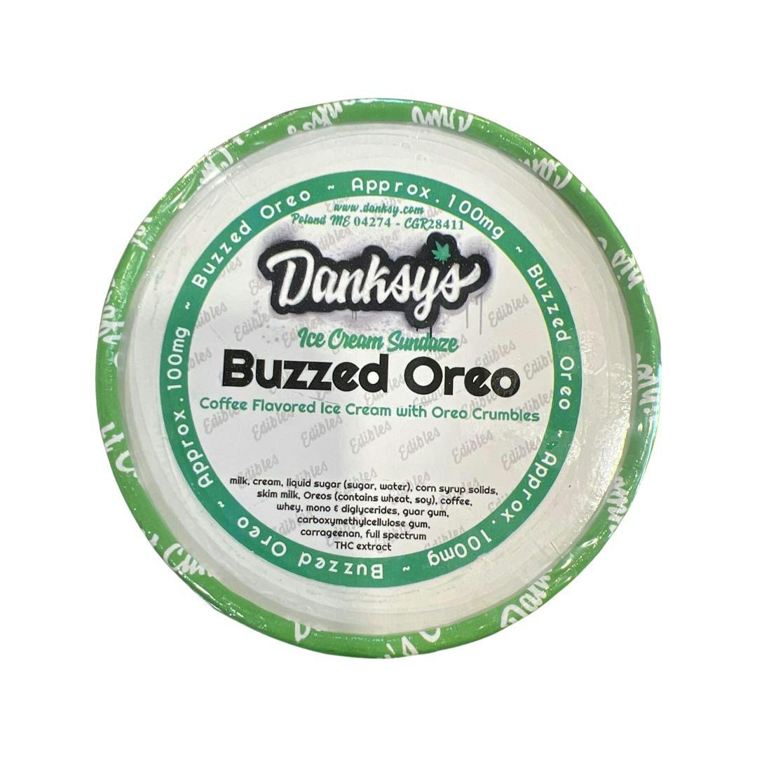 Buzzed Oreo 100mg Ice Cream - image 1