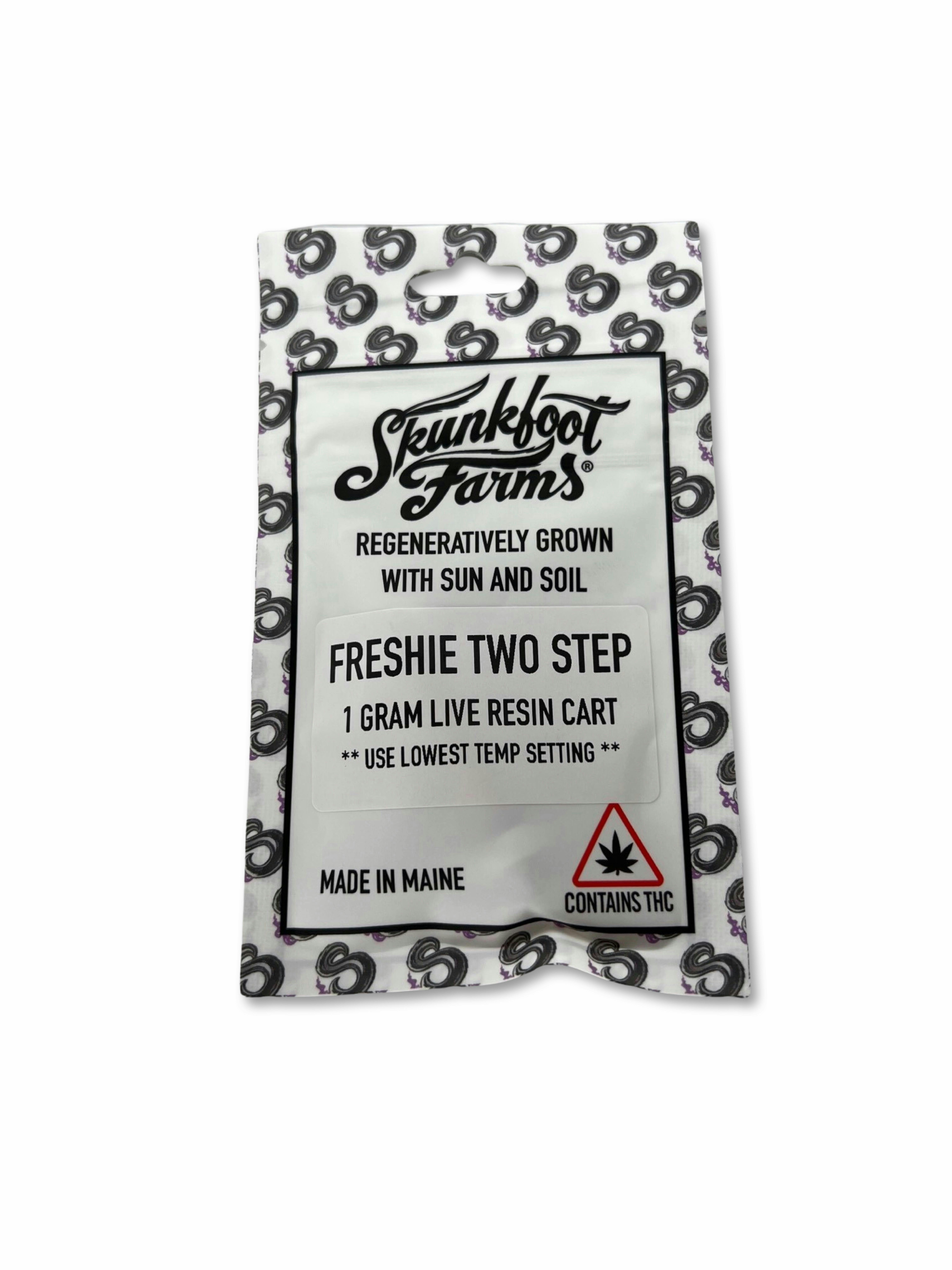 Freshie Two Step 1g Live Resin Cart - Skunkfoot Farms - image 1