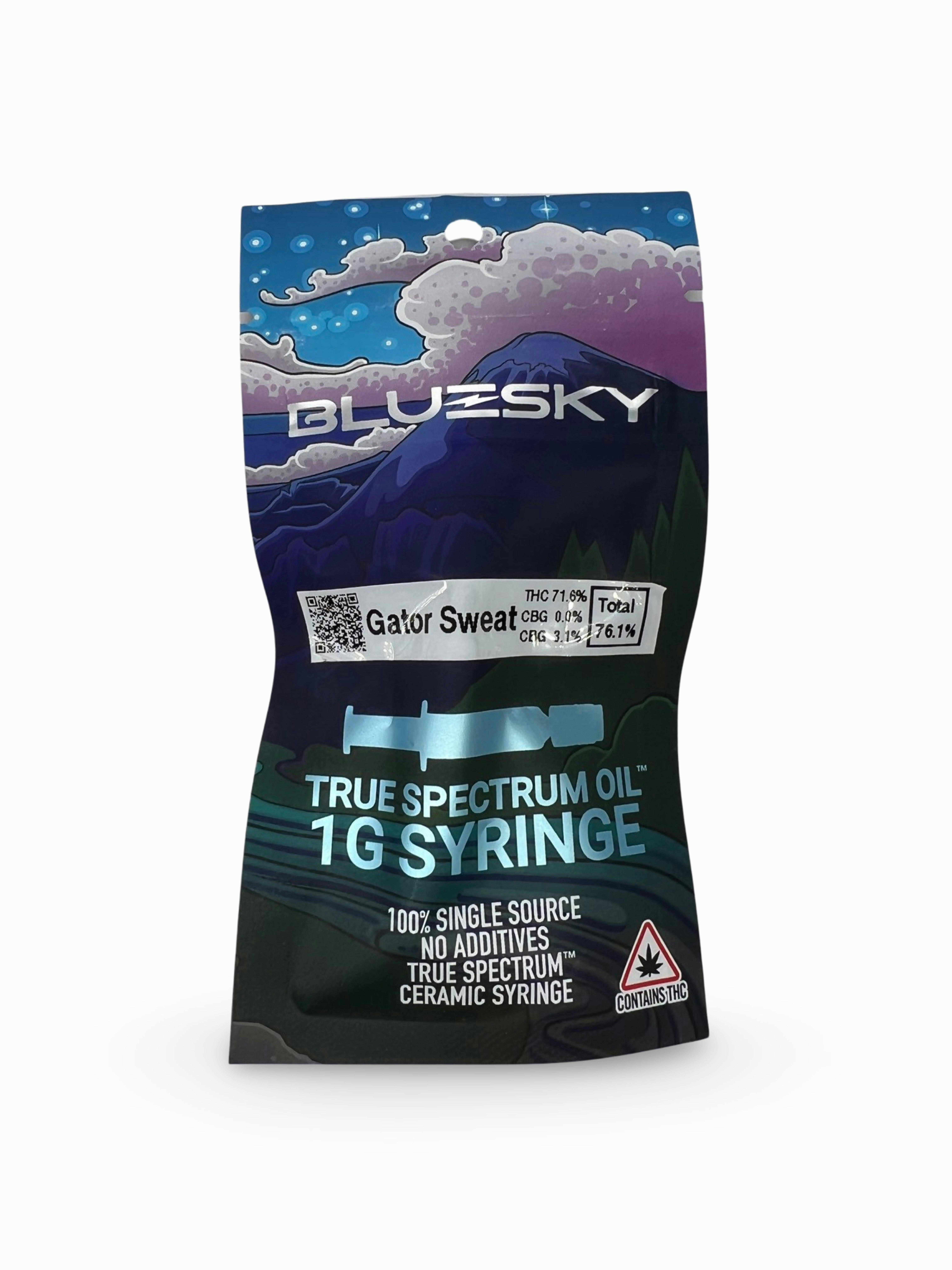 Gator Sweat 1g TSO Syringe - Blue Sky - image 1