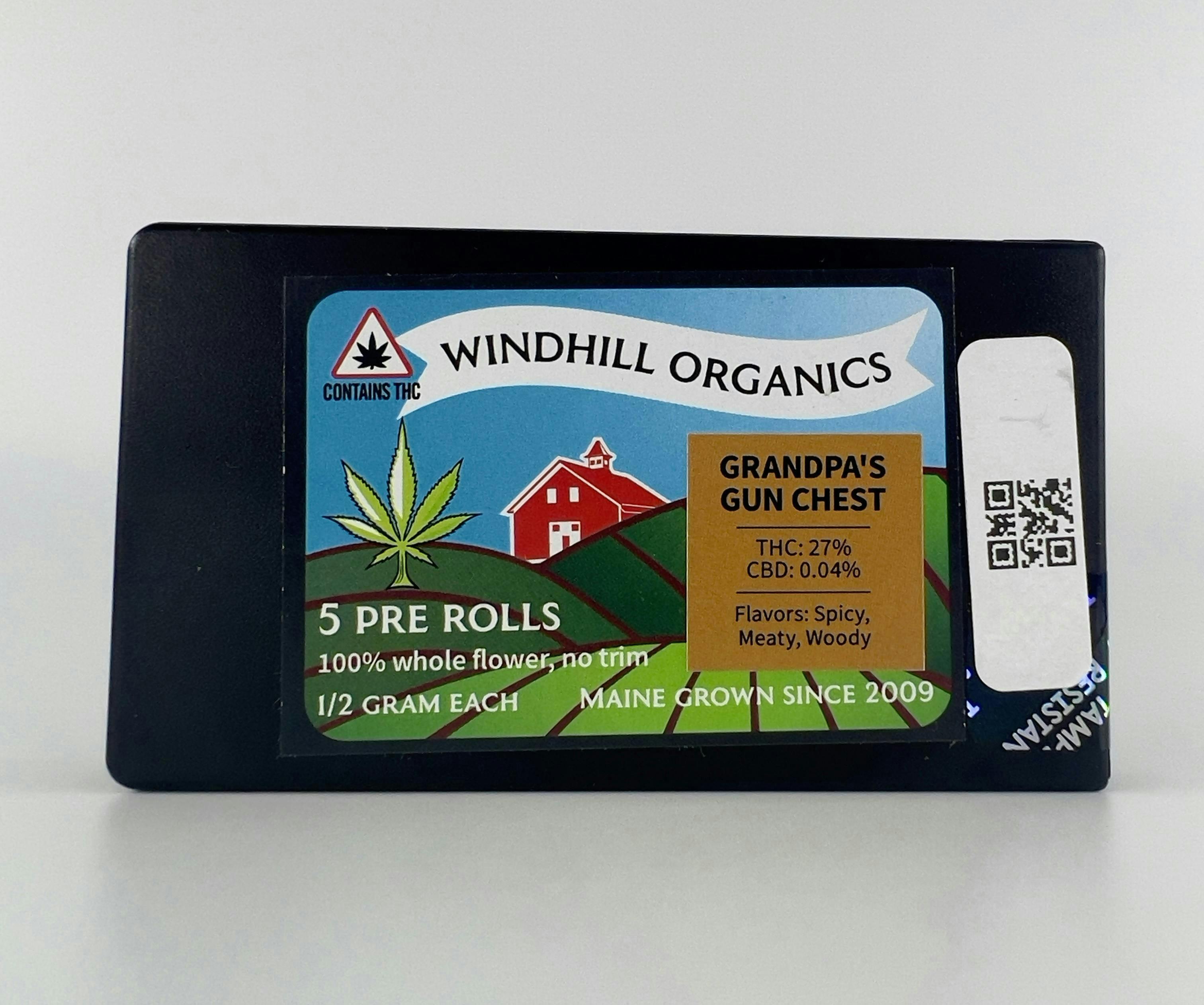 Grandpa's Gun Chest 0.5g Preroll Pack - Windhill Organics - image 1
