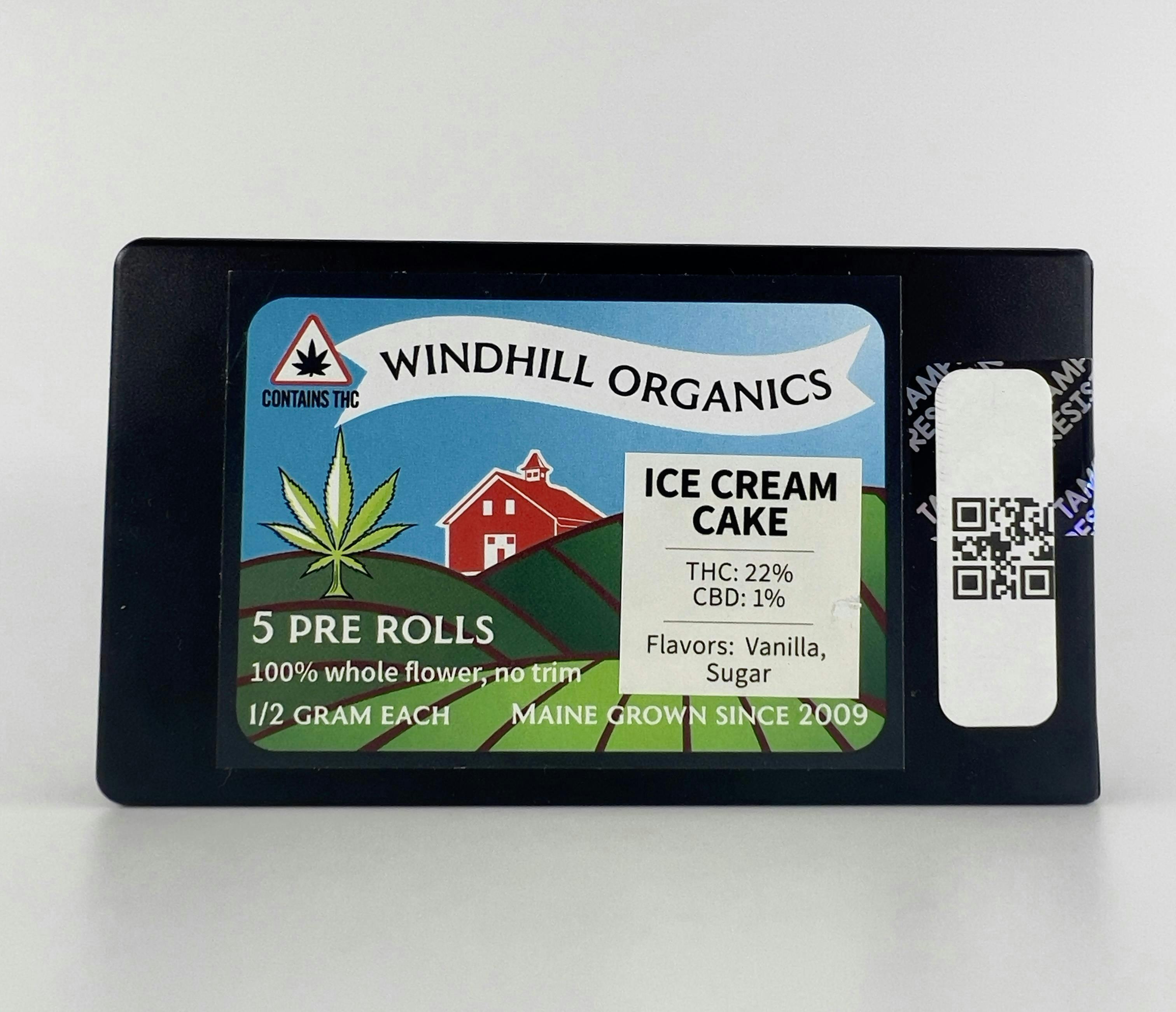 Ice Cream Cake 0.5g Preroll Pack - Windhill Organics - image 1