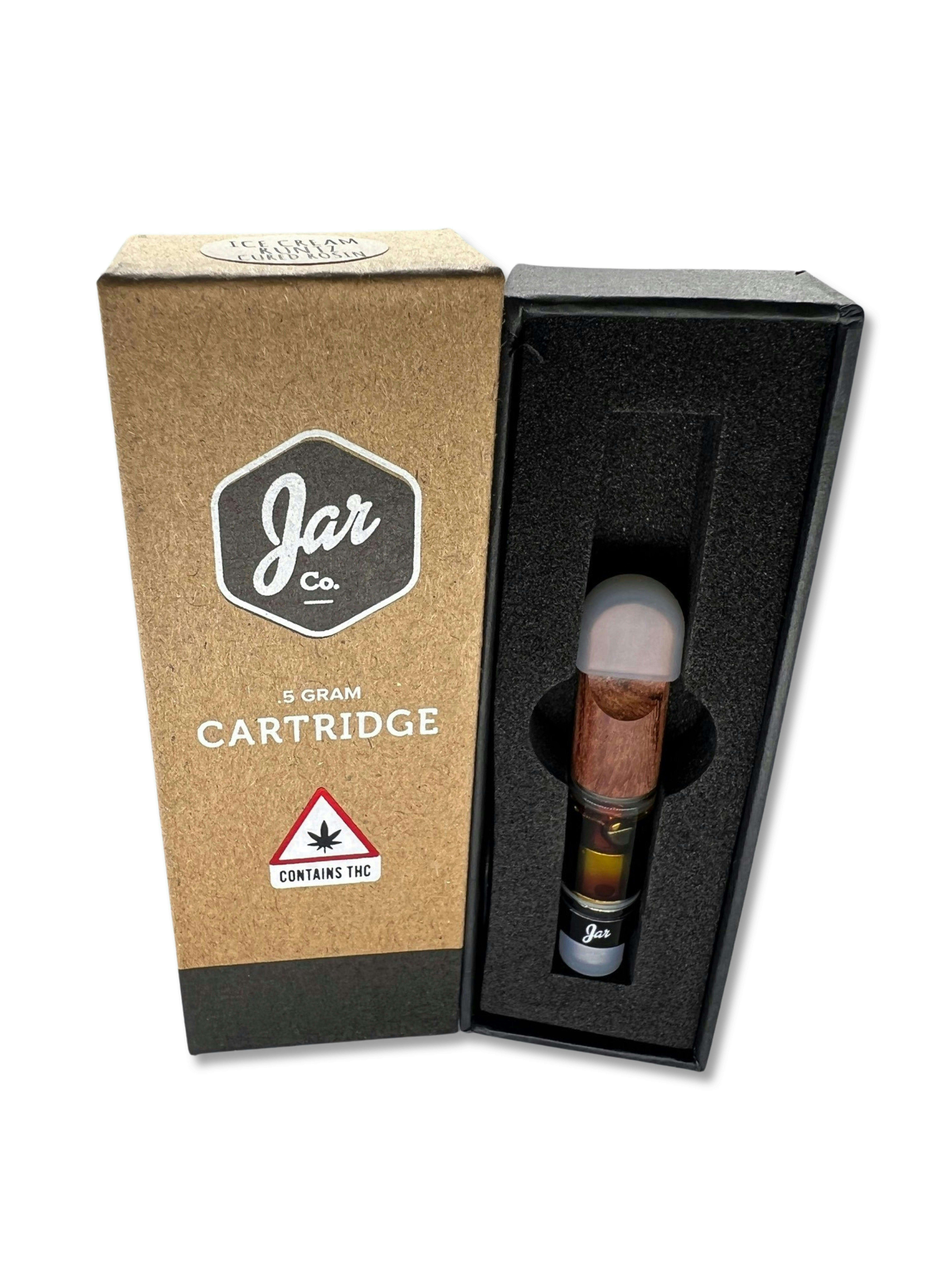 Ice Cream Runtz .5g Cured Rosin Cartridge - Jar Co. - image 1
