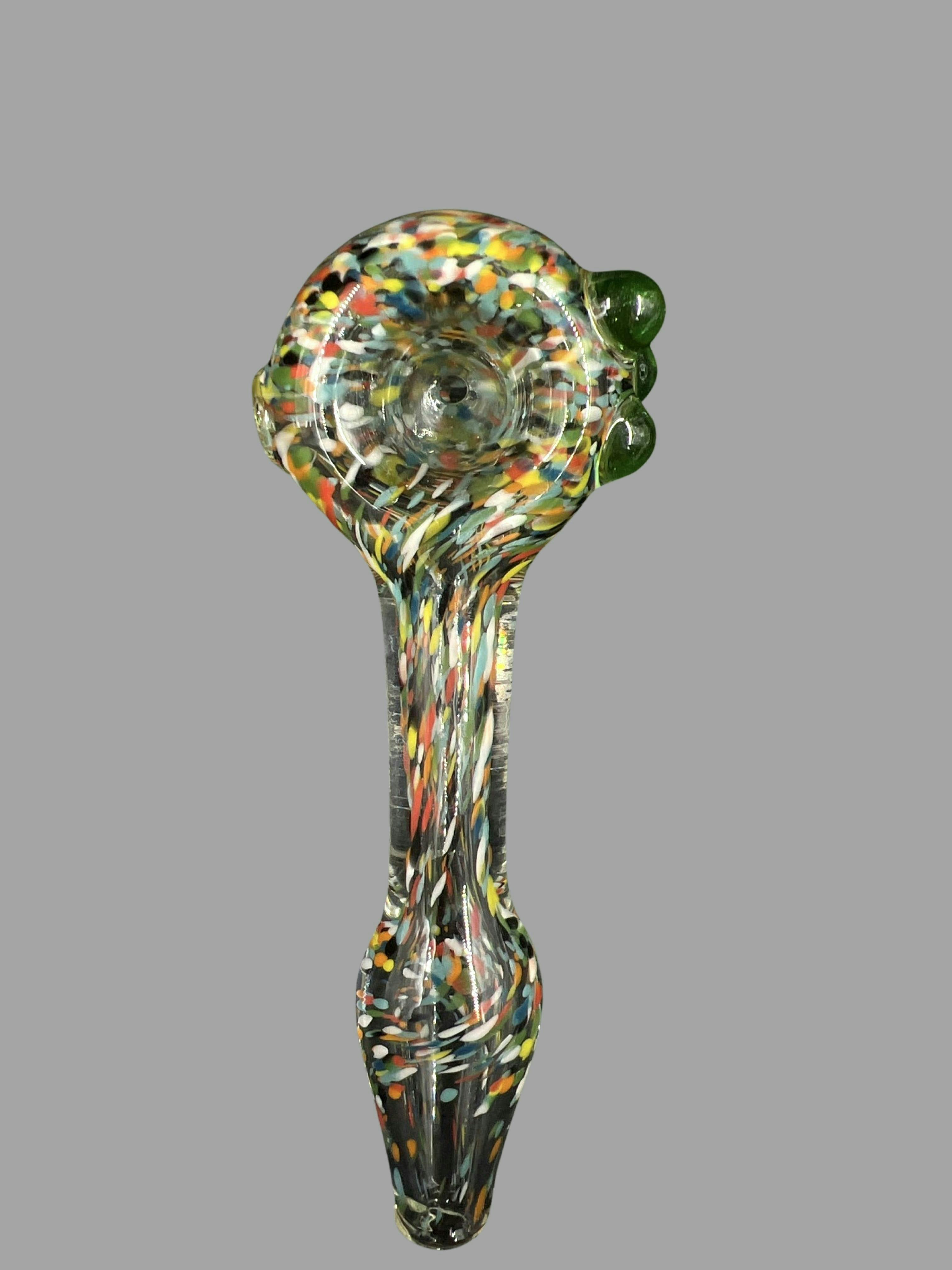 ISO Multifrit Glass Pipe Dark Green Bubble - image 3