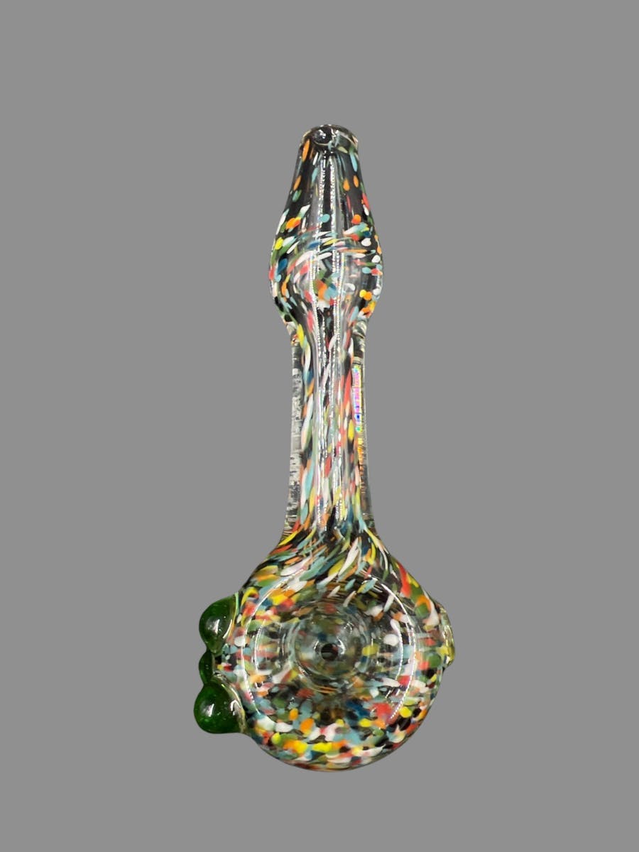 ISO Multifrit Glass Pipe Dark Green Bubble - image 2