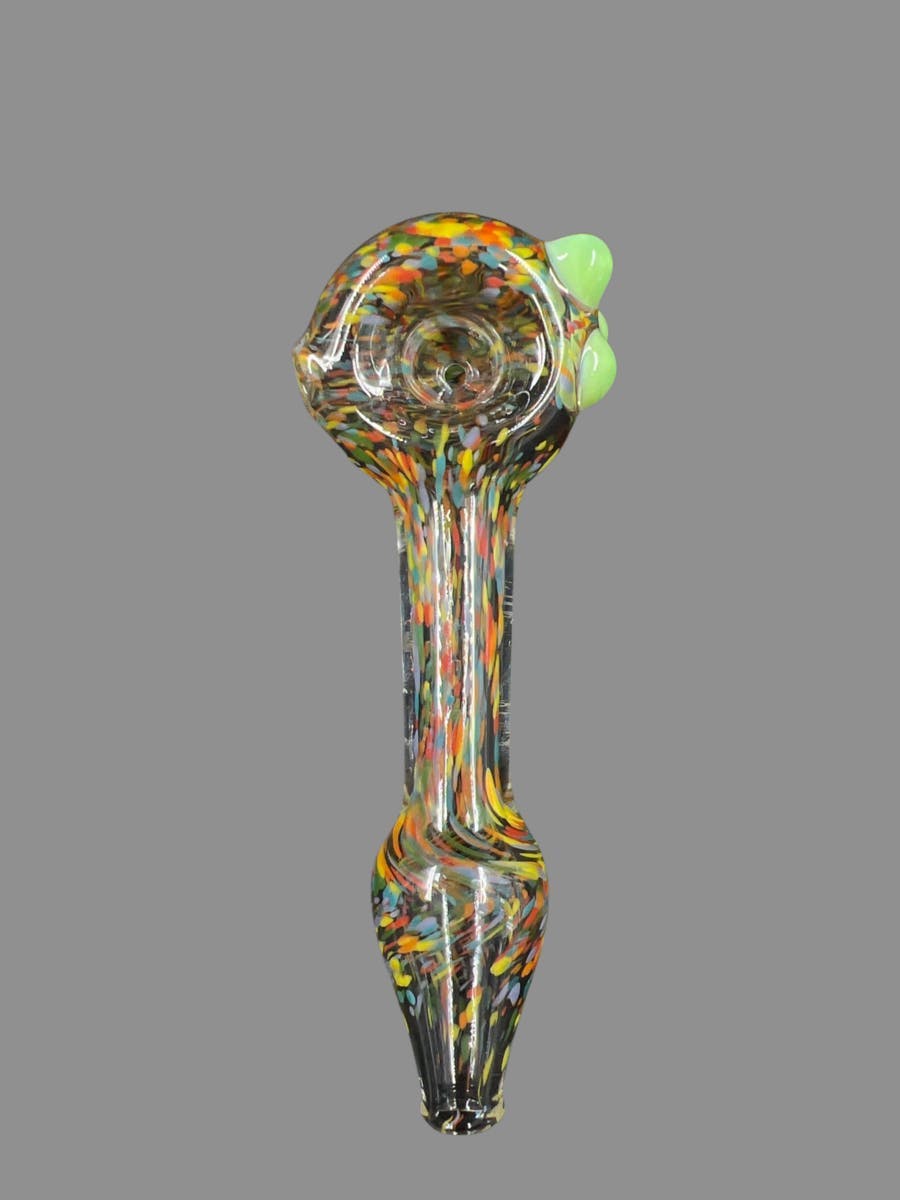 ISO Multifrit Glass Pipe Light Green Bubble - image 3