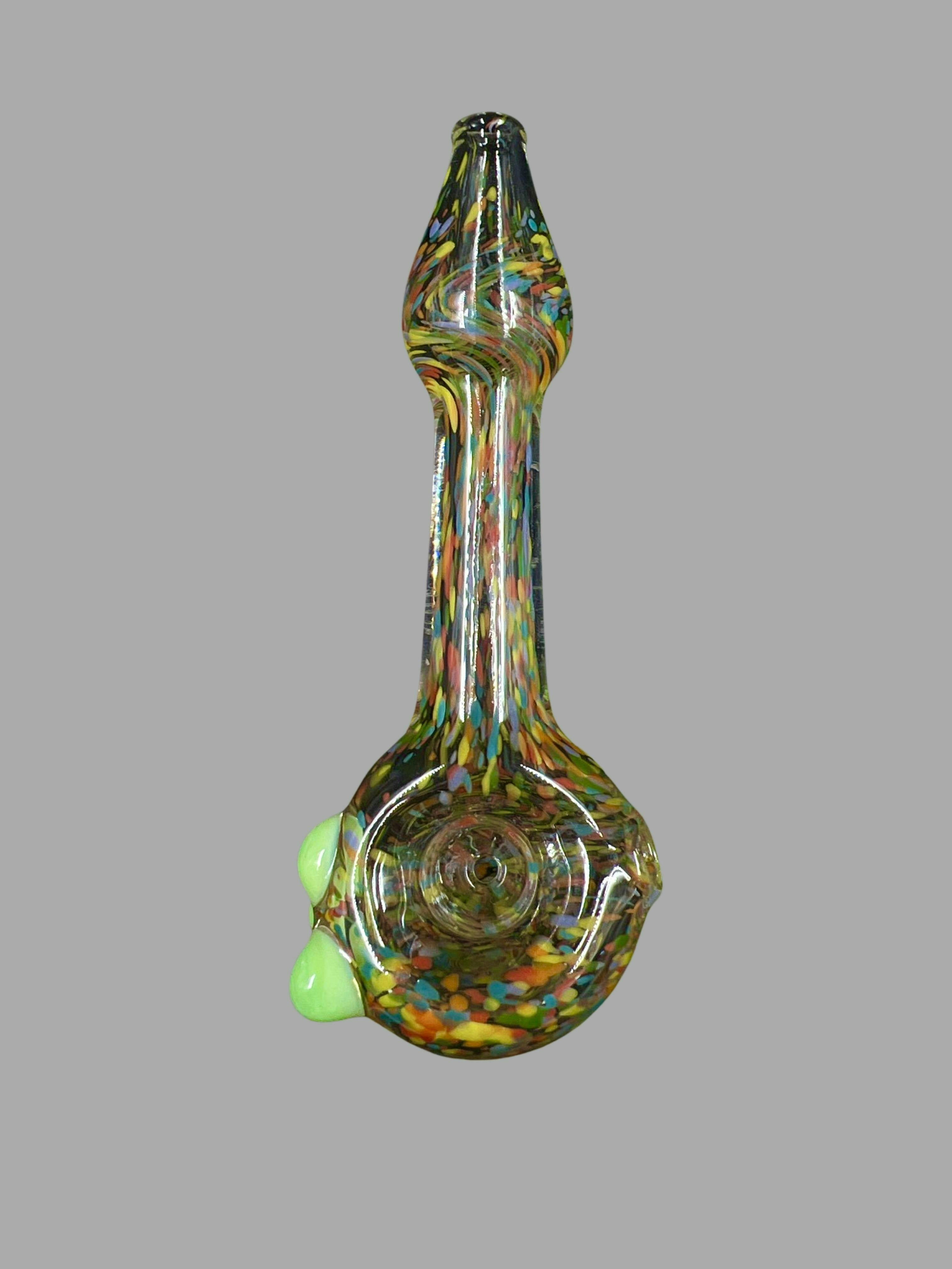 ISO Multifrit Glass Pipe Light Green Bubble - image 2