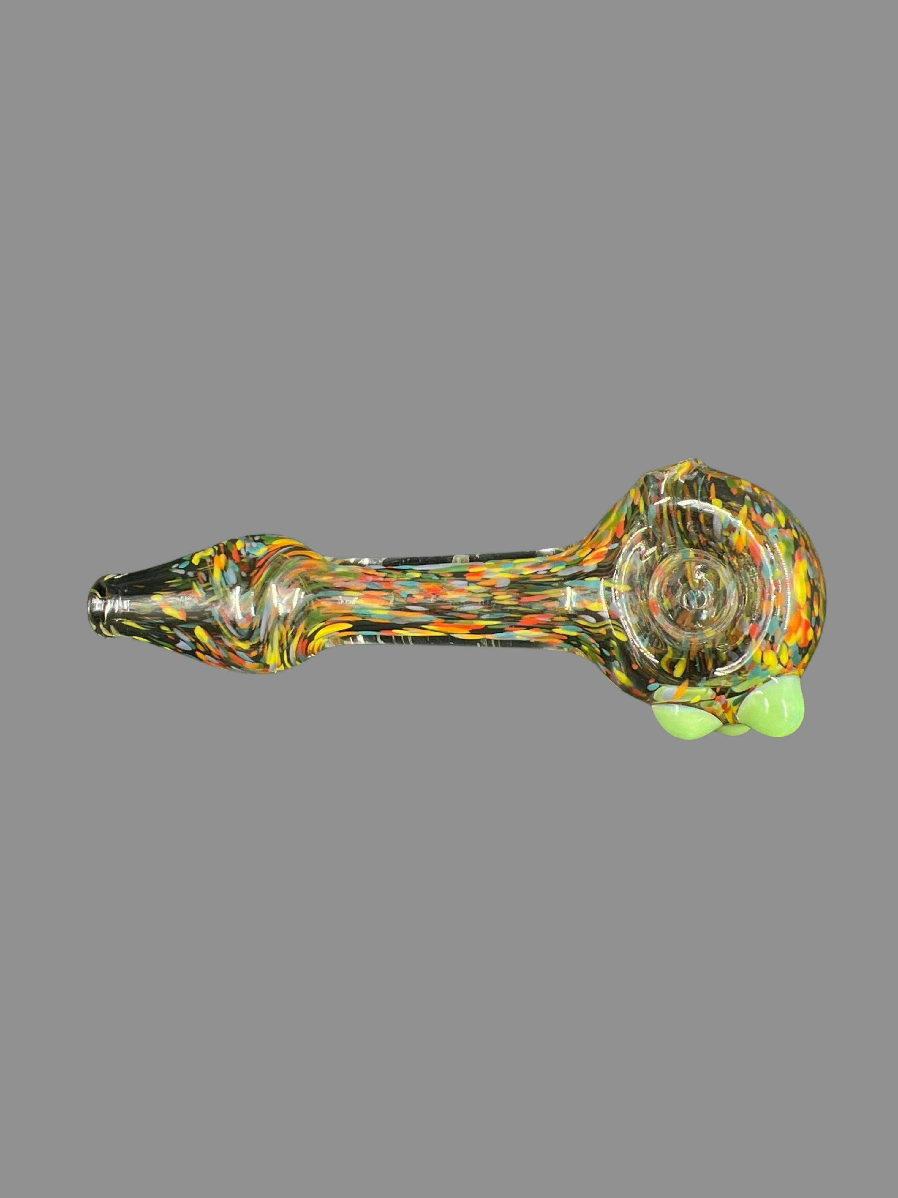 ISO Multifrit Glass Pipe Light Green Bubble - image 1