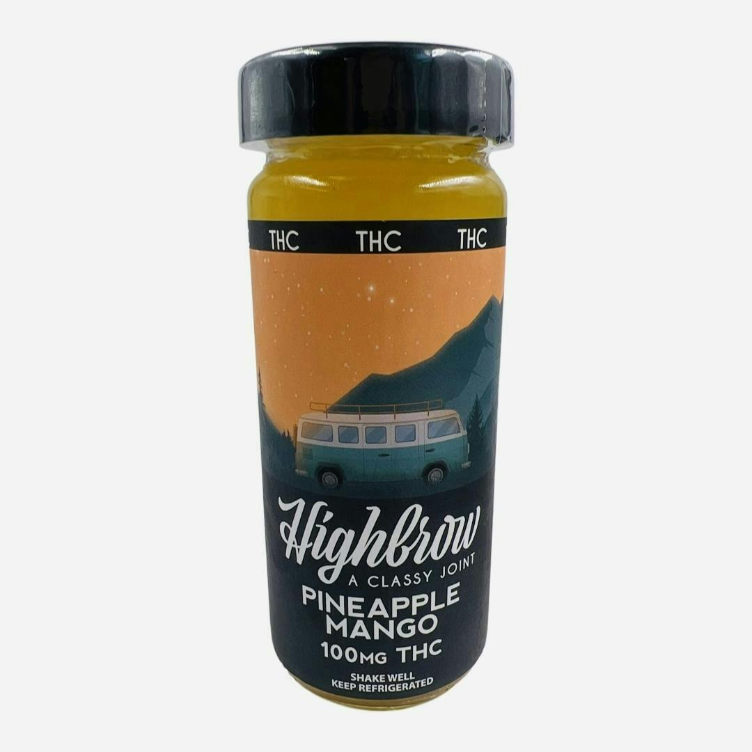 Pineapple Mango THC Drink- Highbrow - image 1