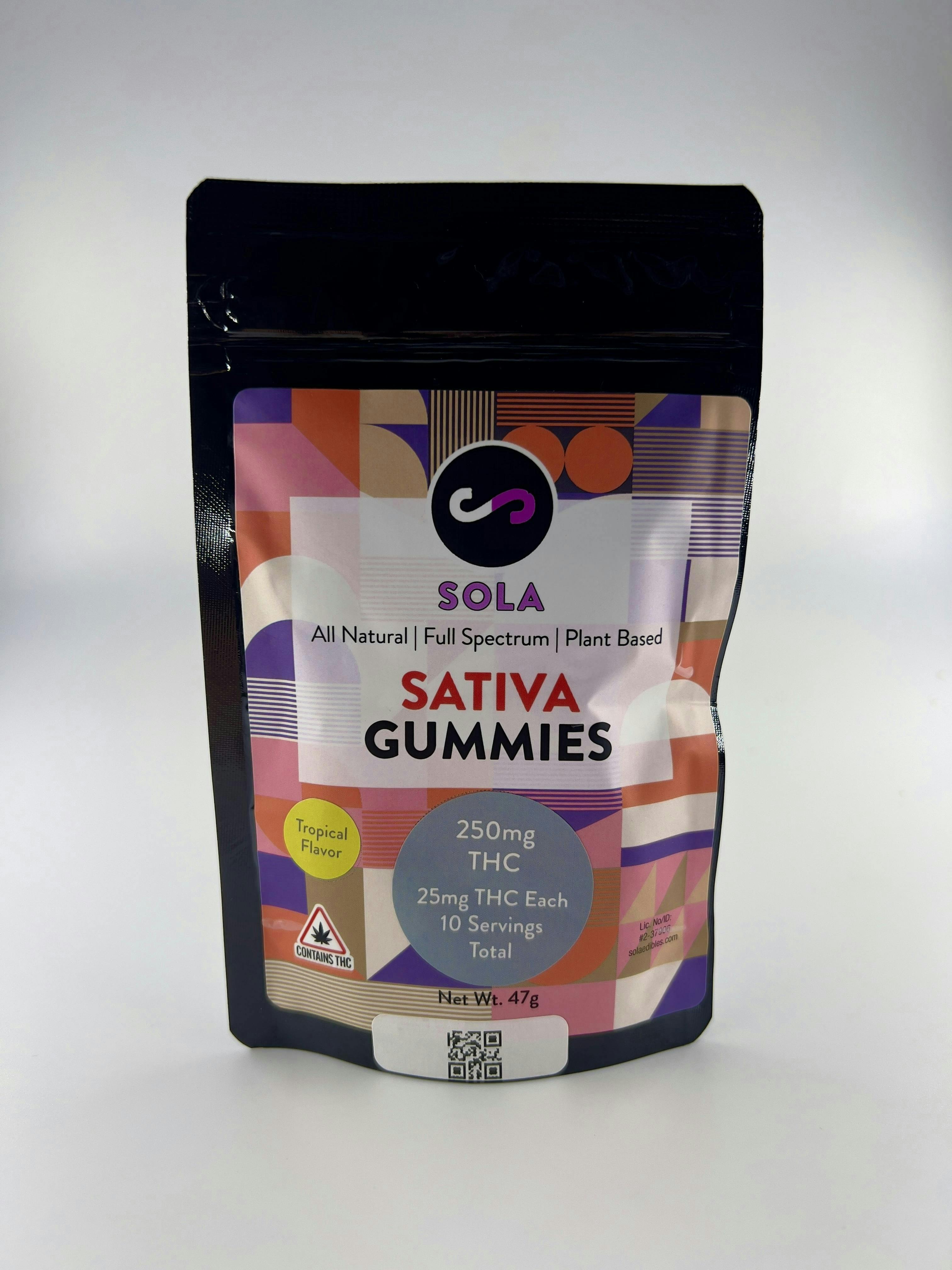 Sativa Full Spectrum Gummies - Sola - image 1