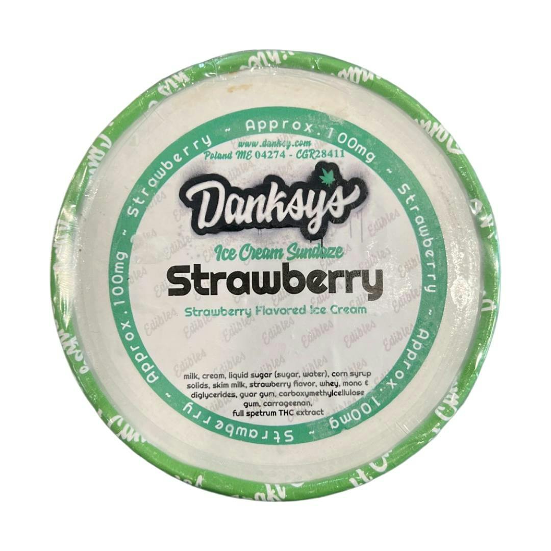 Strawberry 100mg Ice Cream - image 1