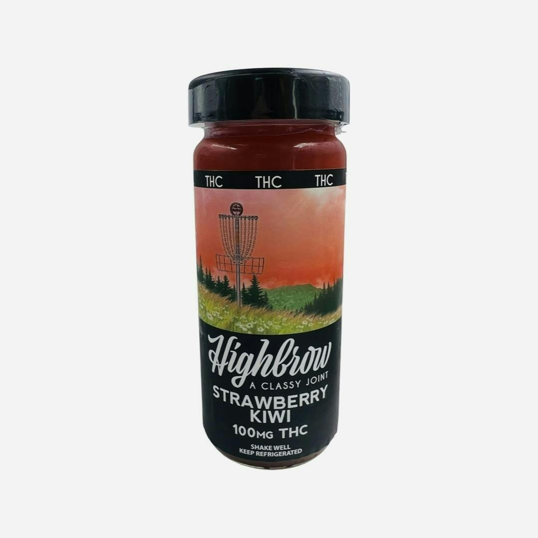 Strawberry Kiwi 100mg THC Drink - image 1