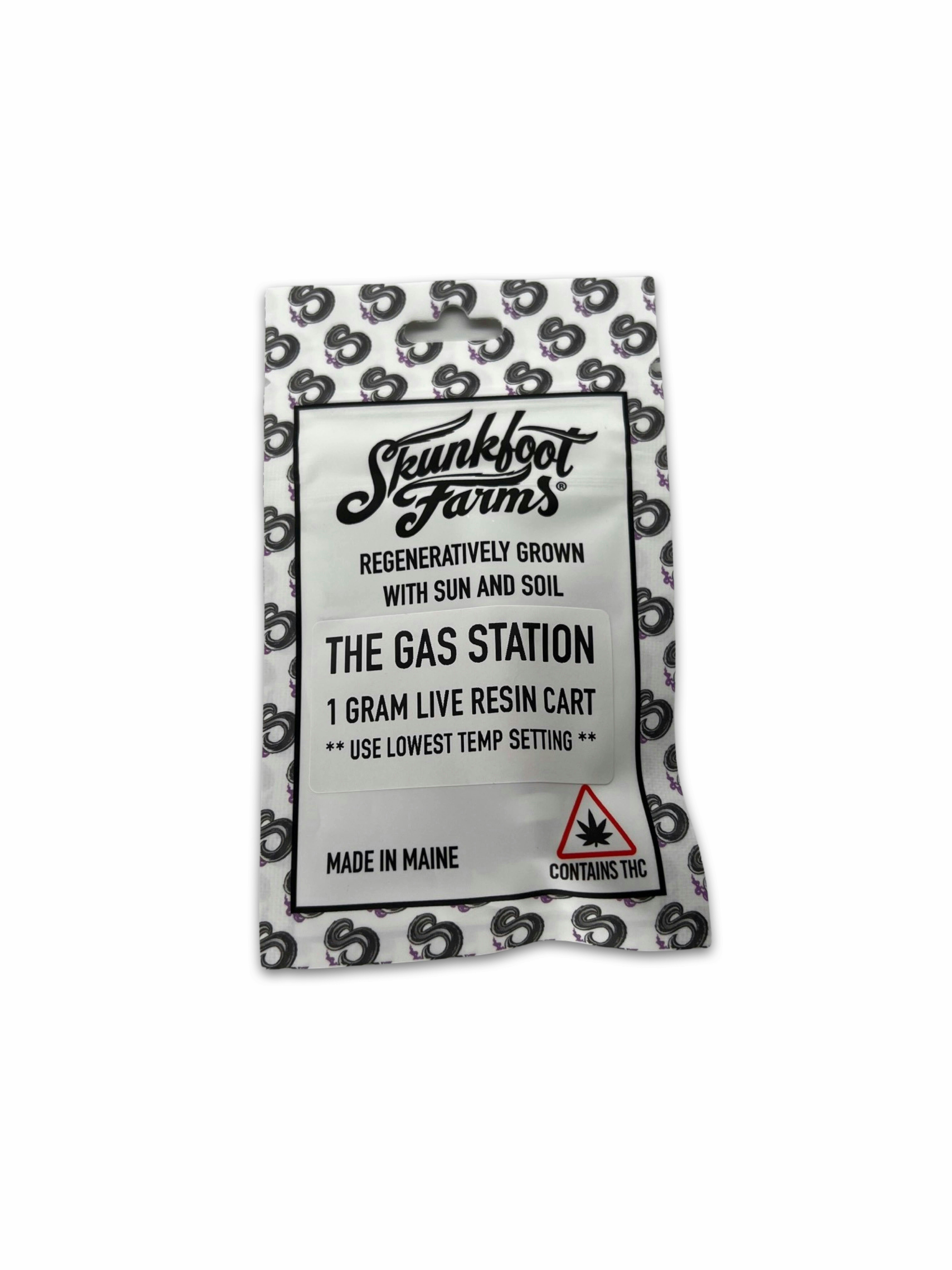 The Gas Station 1g Live Resin Cart - Skunkfoot Farms - image 1