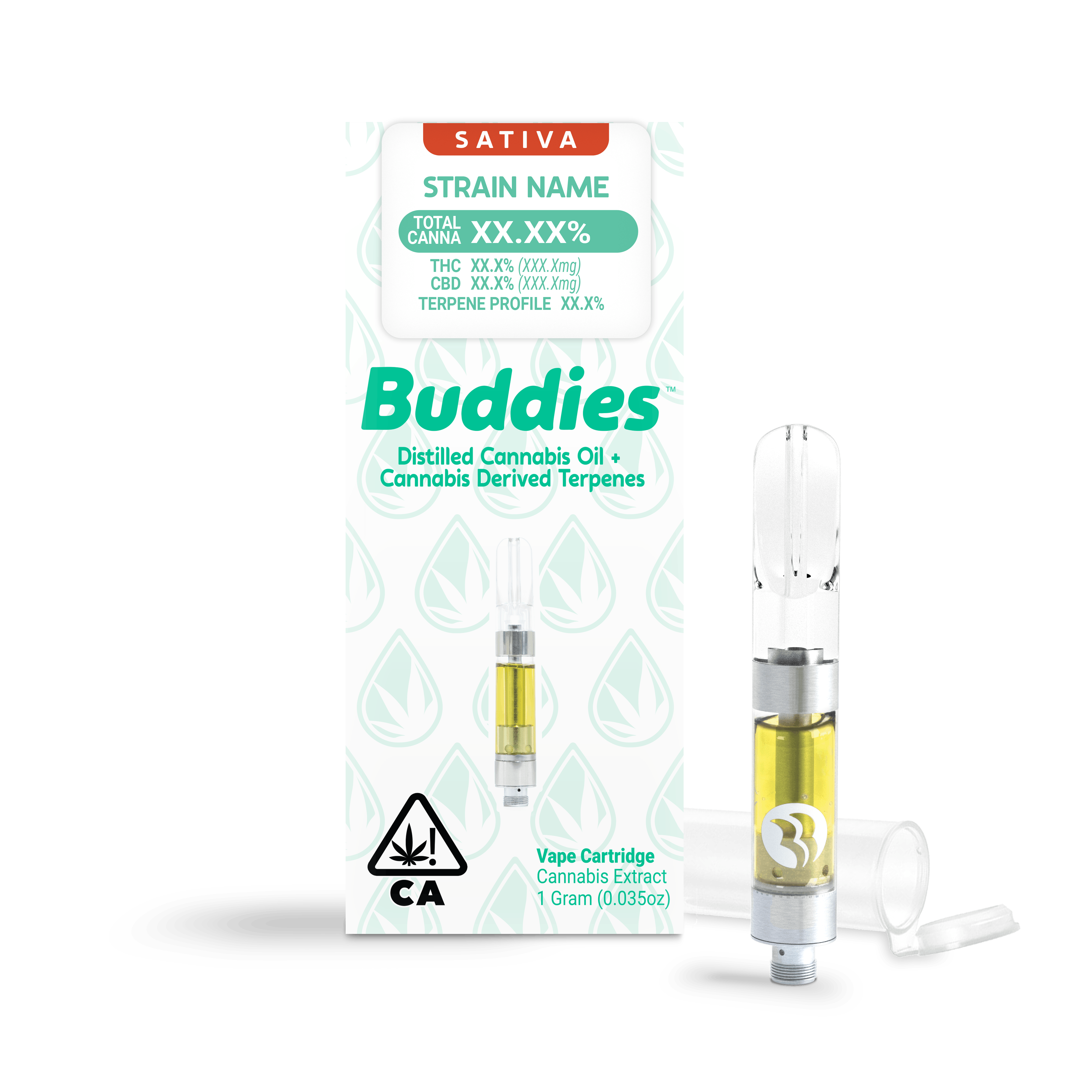 Distillate + CDT Chili Verde 1g Vape Cart (S) - image 1
