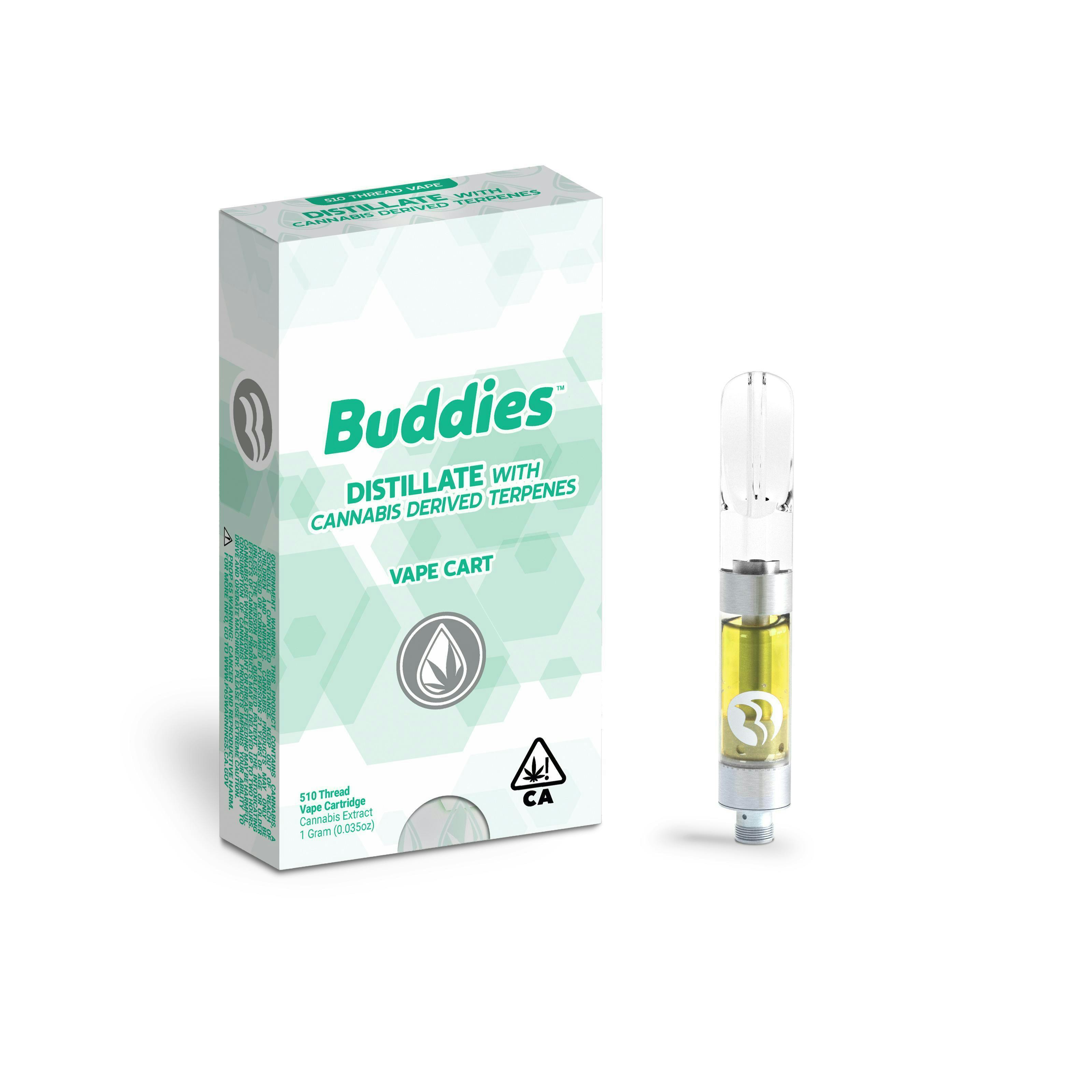 Distillate + CDT Sugar Magnolia 1g Vape Cart (I) - image 1