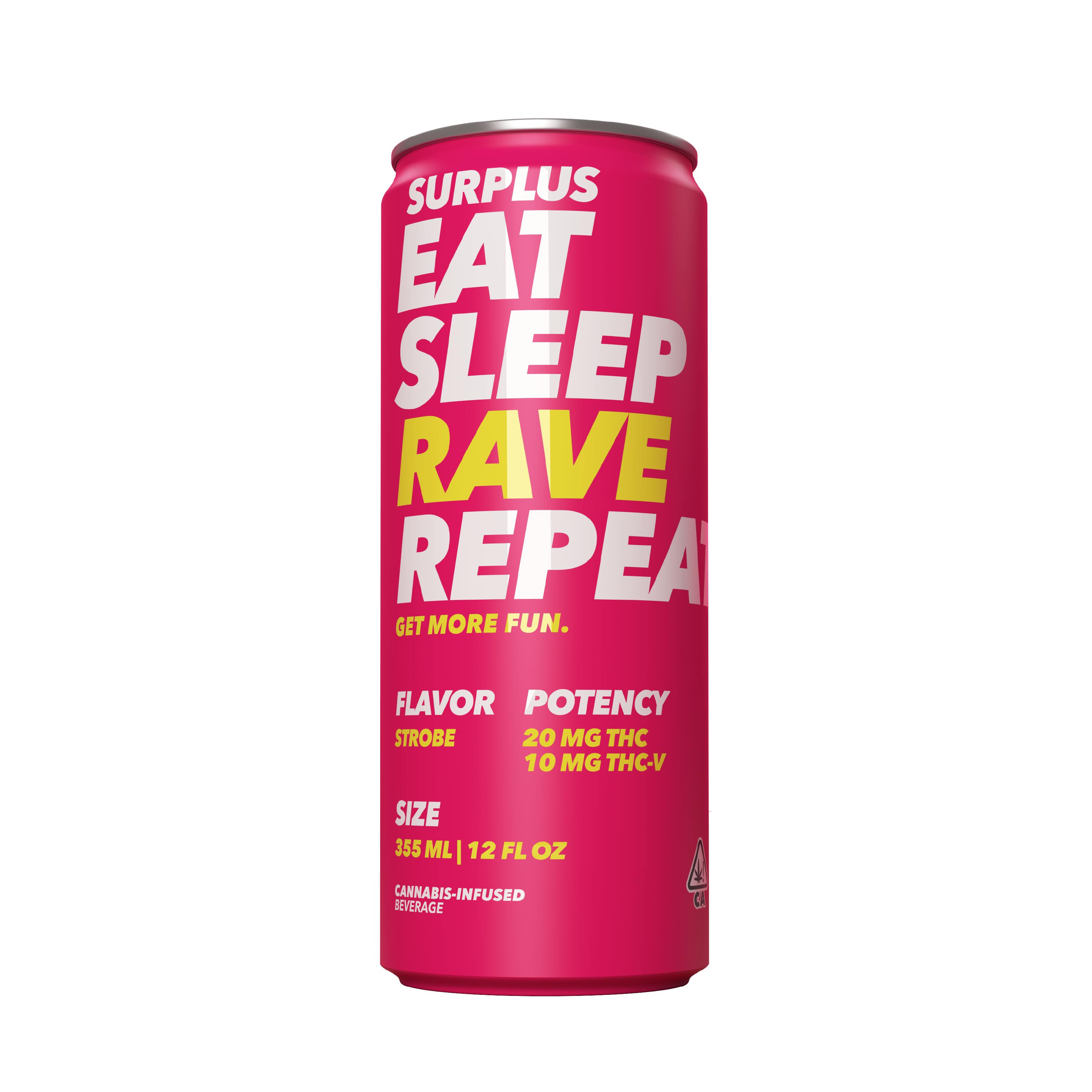 Strobe Energy Drink - 20mg THC/10mg THCV thumbnail 3