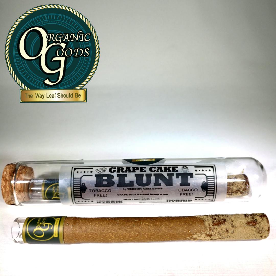 Grape Cake TF Blunt Dipped in Badder and Kief 2g - image 1