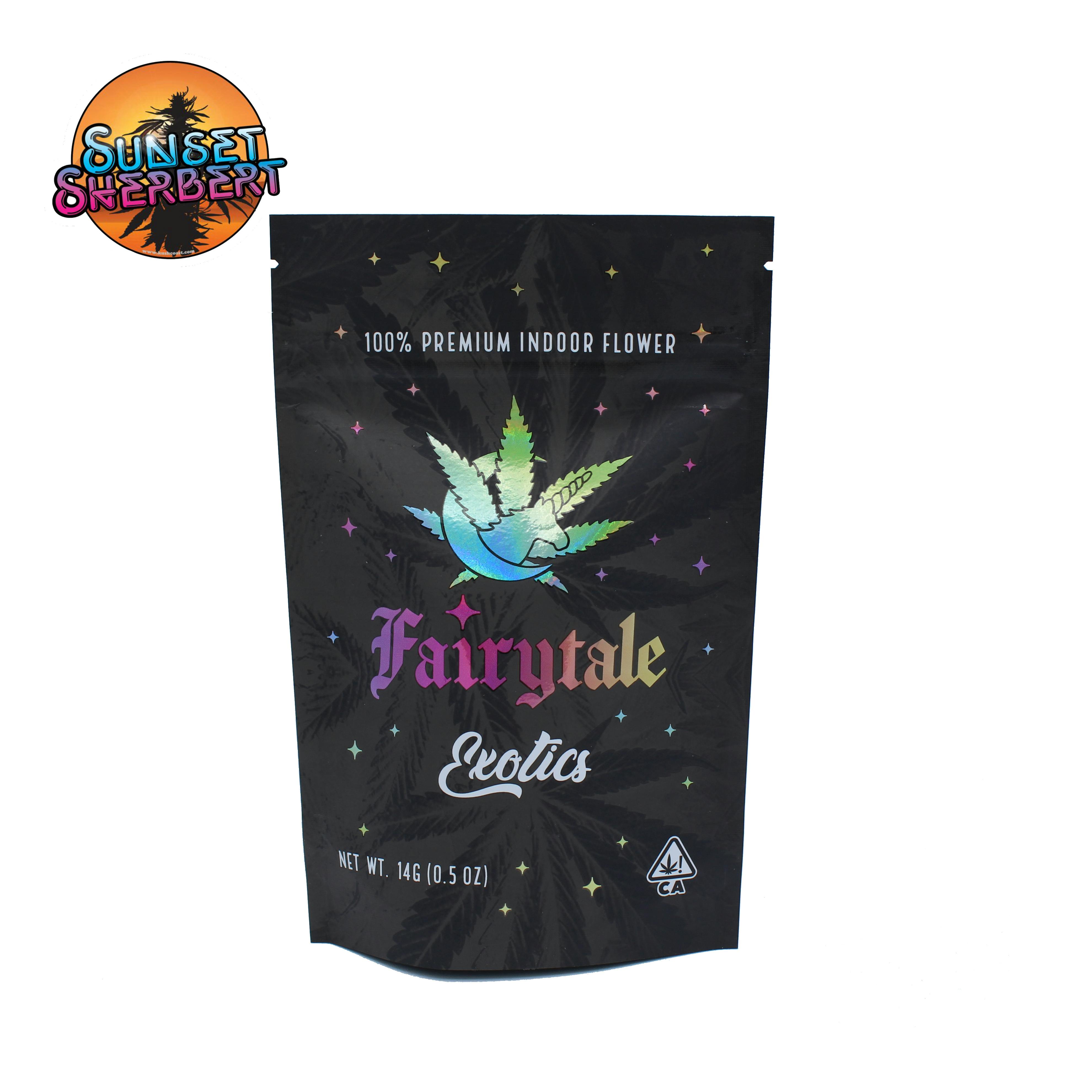 FAIRYTALE EXOTICS | 14 Gram Sunset Sherbet Premium Indoor (INDICA) 29% THC - image 1