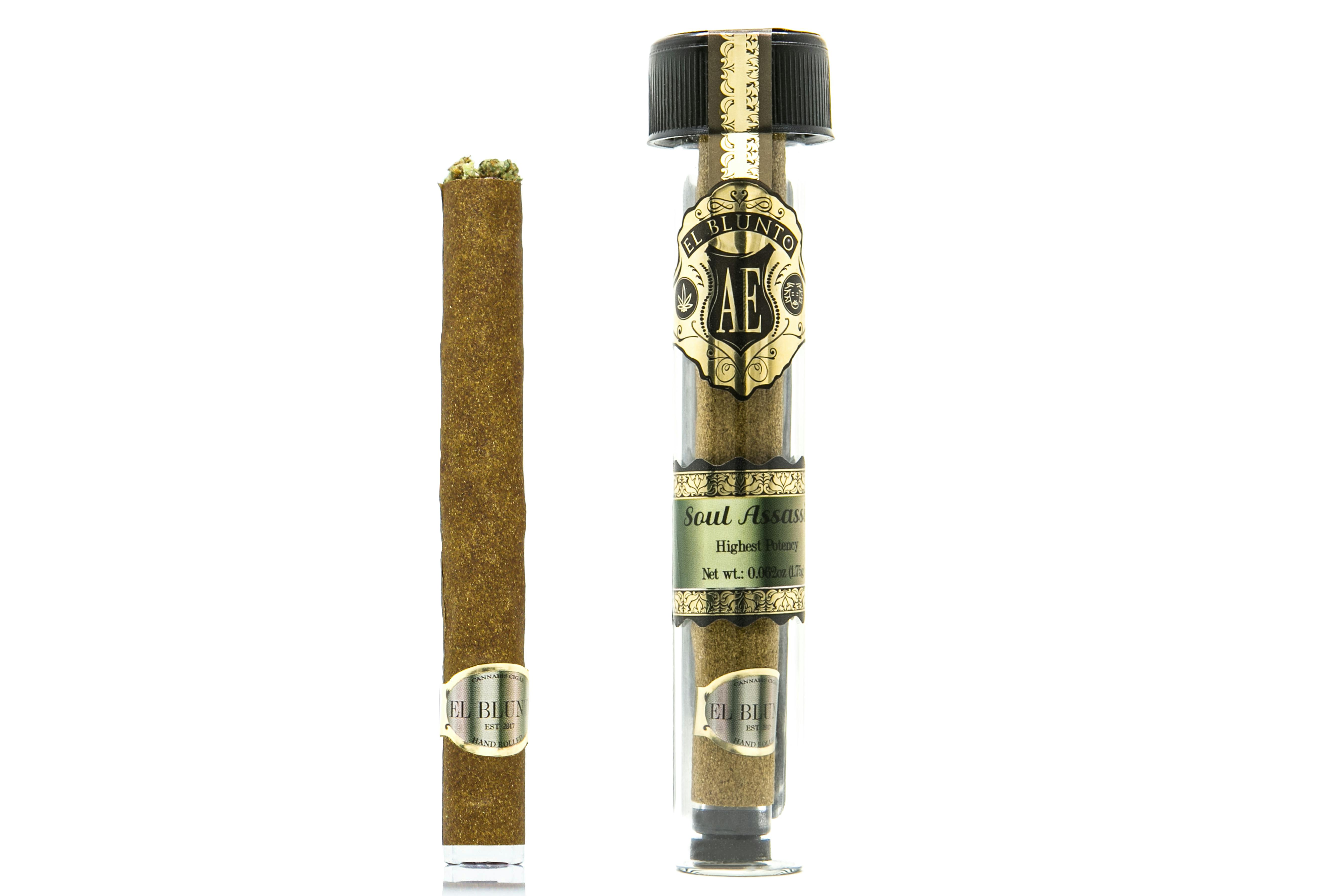 El Blunto - Soul Assassin - 1.75G Cannabis Cigar [Blunt] - image 1