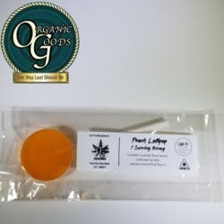 Peach Lollipop made with Hash Rosin and Premium Concentrates 100mg - image 1