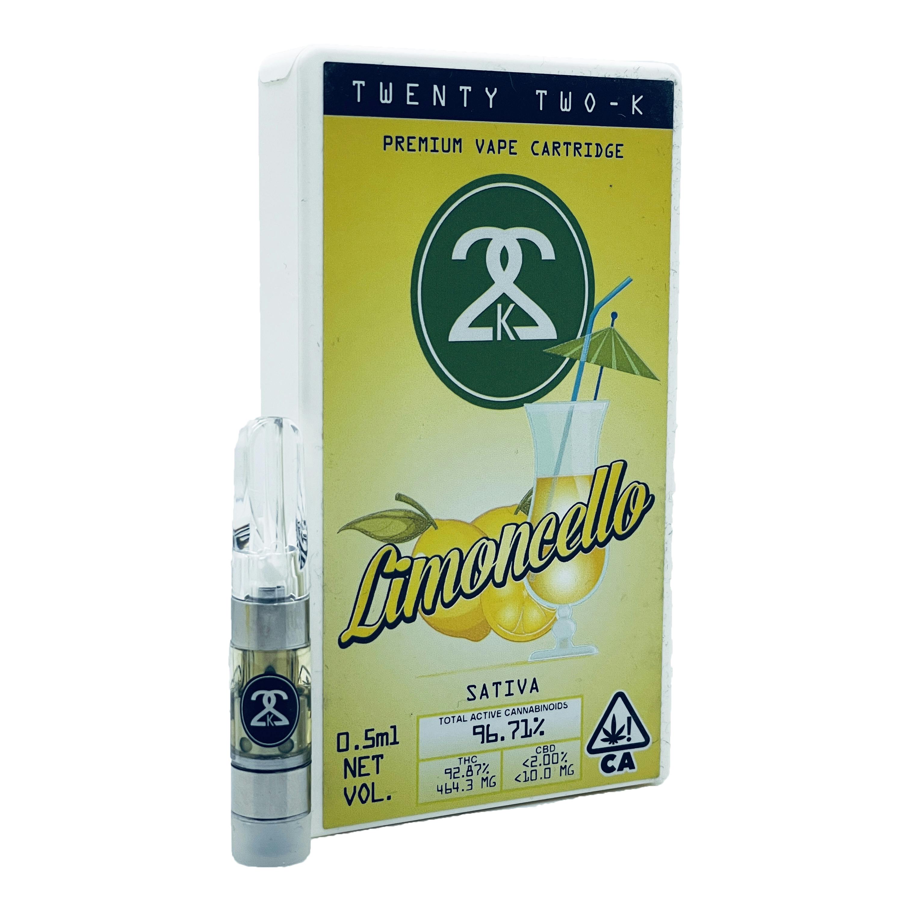 22K - Limoncello - Cartridge - 0.5ml - image 1