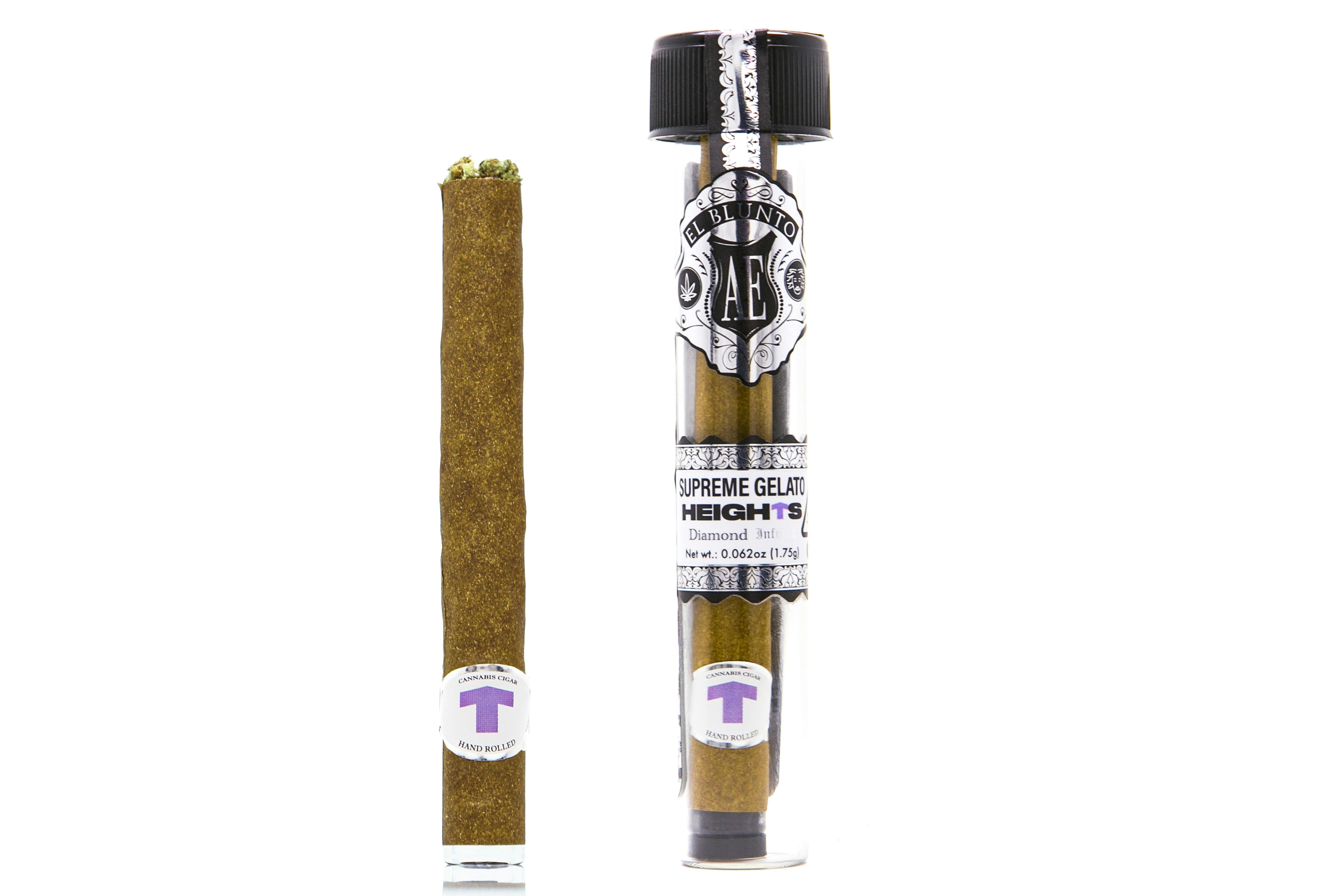 El Blunto x Heights - Supreme Gelato - Diamond Infused 2G [Blunt] - image 1