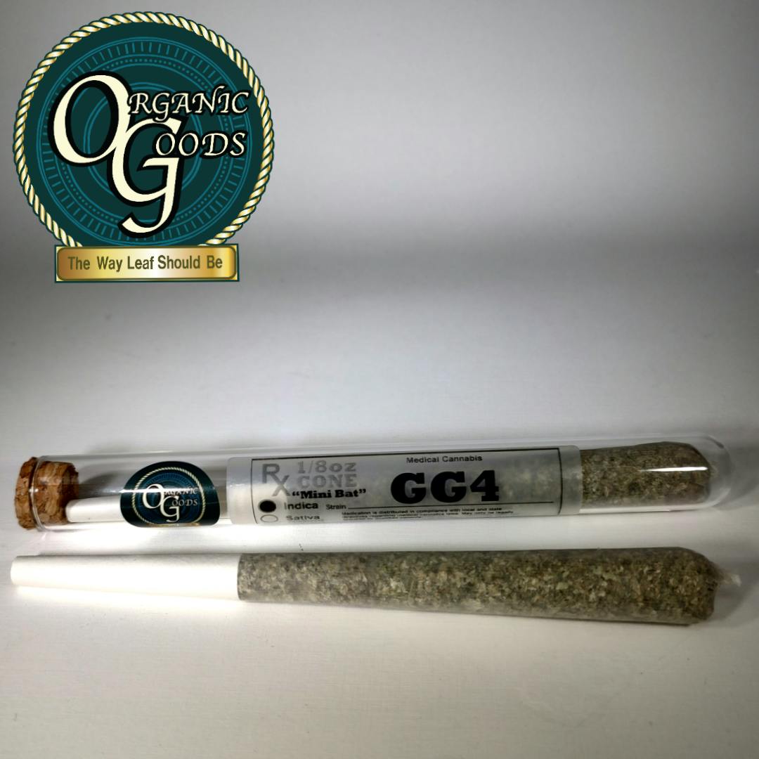 GG4 OG Mini Bat 3.5g Pre-Roll Cone - image 1